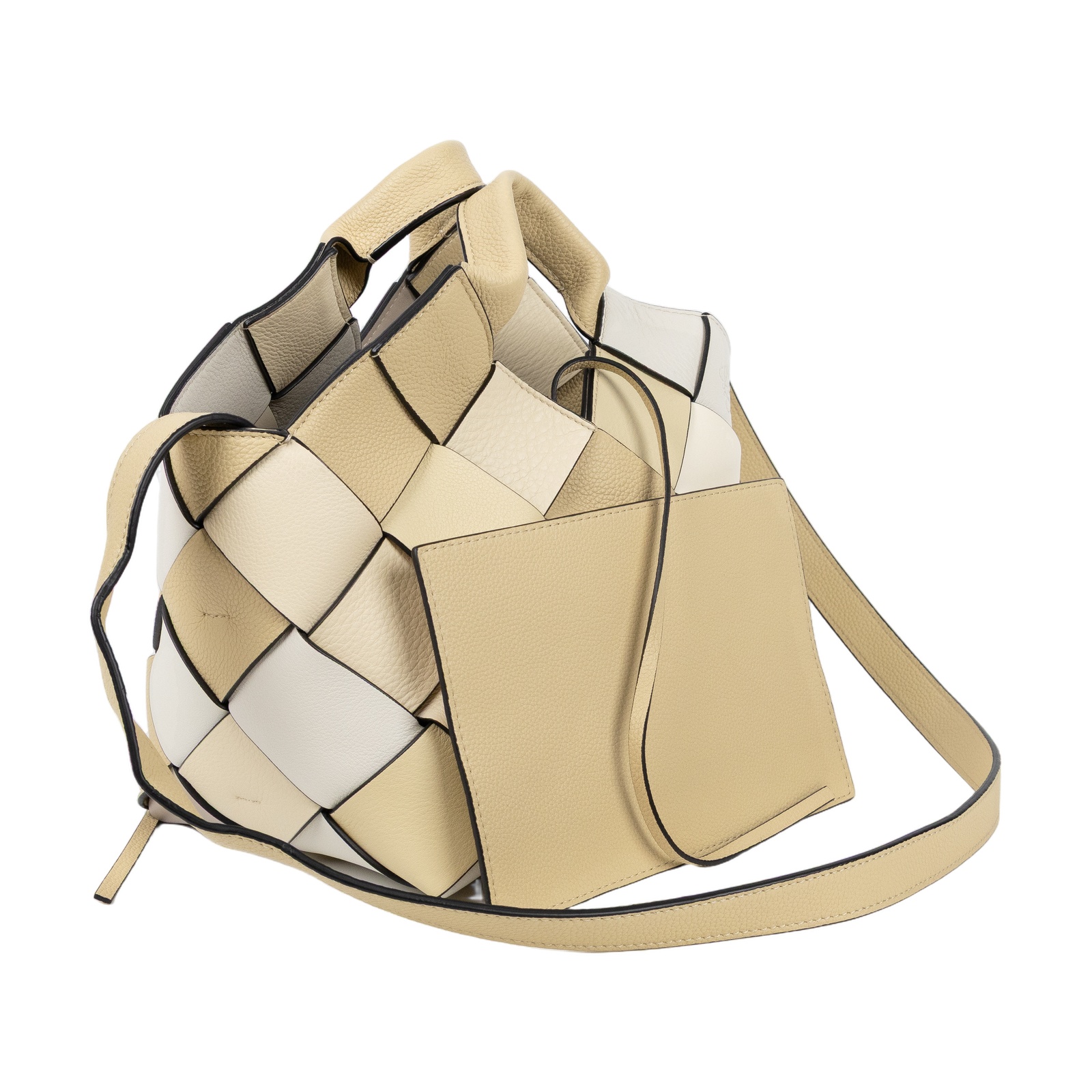 羅意威 LOEWE Woven Basket Surplus 籃子包 手提包 肩背包 101.88.K05  防塵袋/背帶/內袋