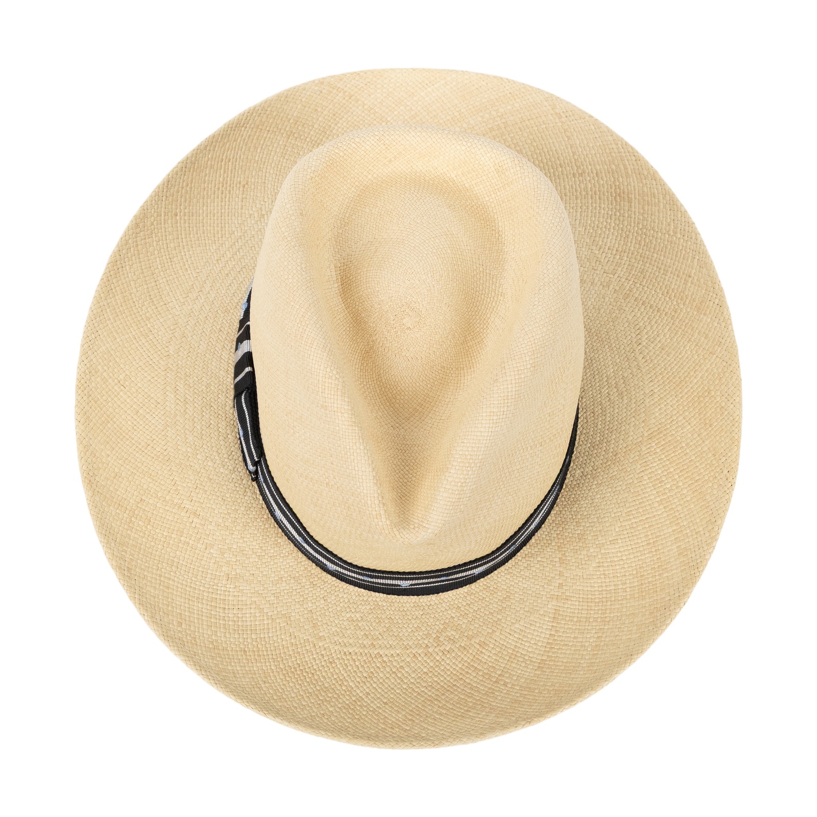 愛馬仕 Hermes Fedora 費多拉草帽   黑絲巾竹編帽 無附屬品