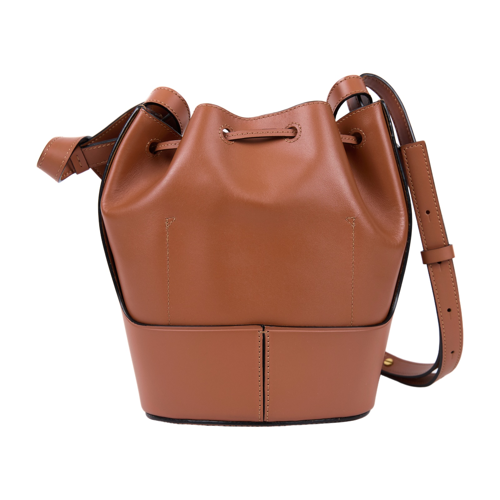 羅意威 LOEWE Balloon Small 手提包 肩背包 水桶包 A710C31X61 焦糖BALLOON 小號 防塵袋