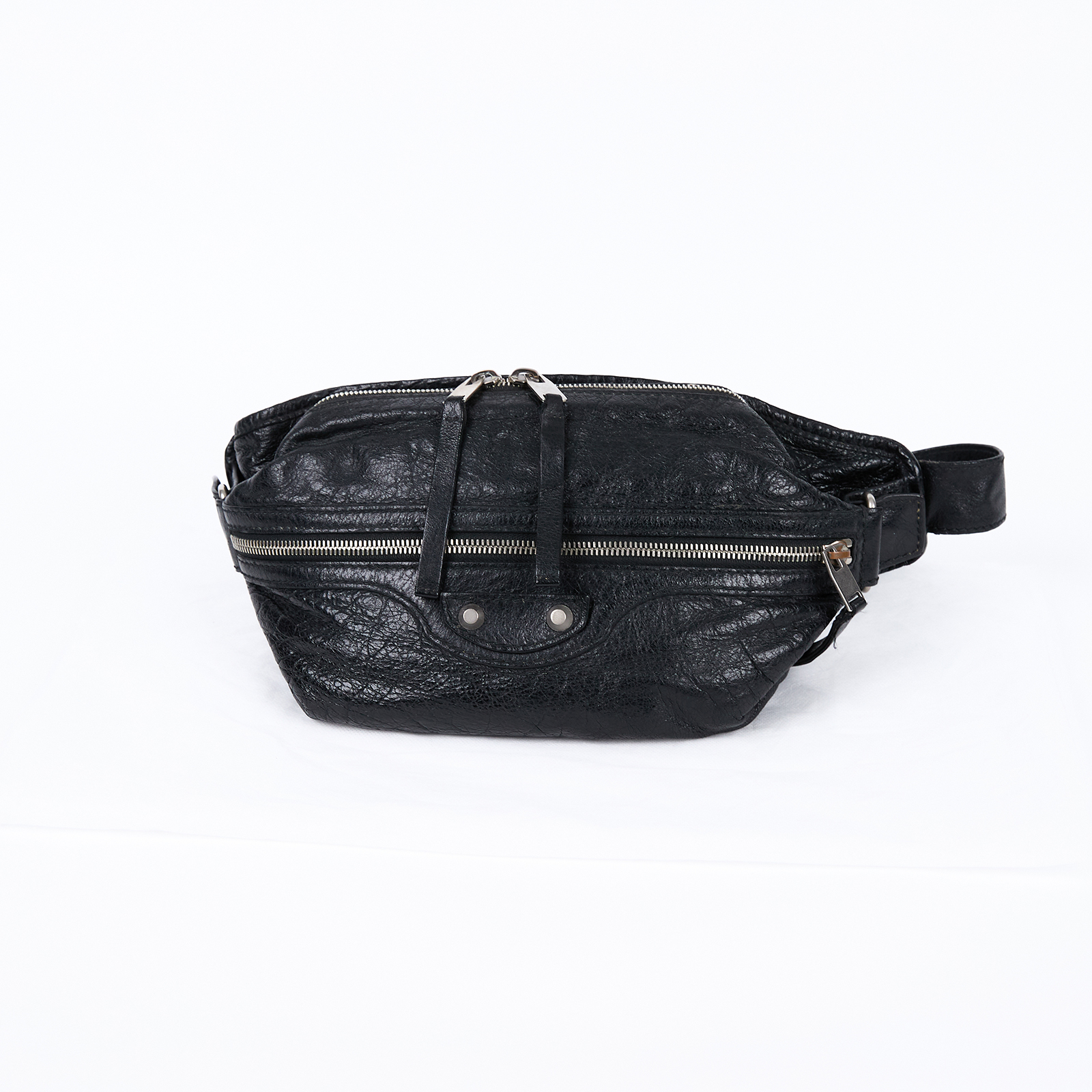 巴黎世家 BALENCIAGA Neo Lift 腰包 胸口包 機車包 542013CU504 黑機車腰包 無附屬品