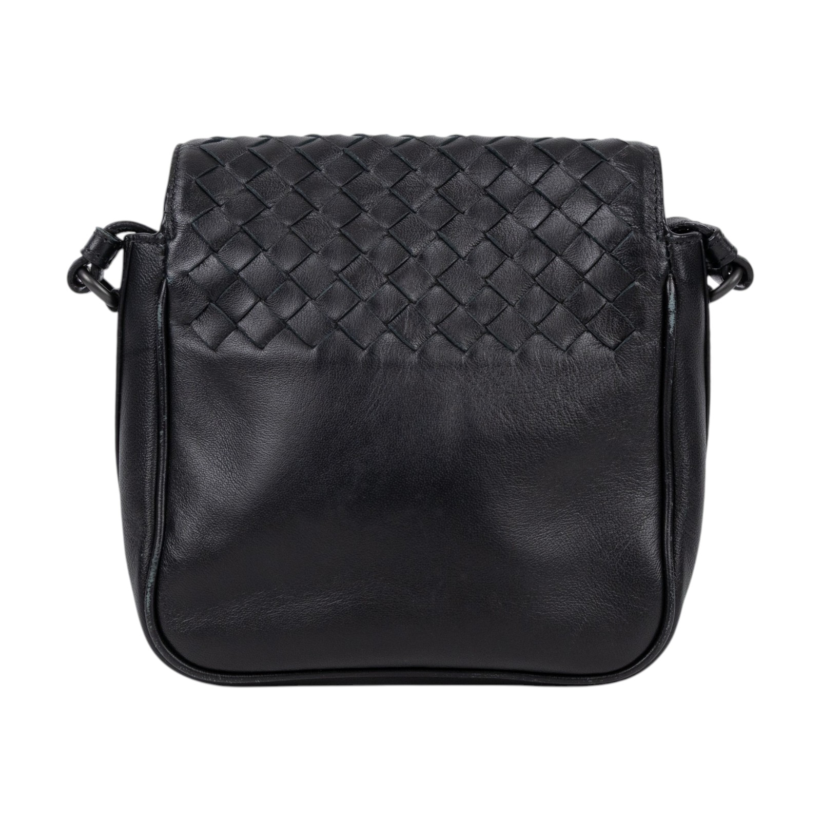 寶緹嘉 BOTTEGA VENETA 肩背包 斜背包 444960V0016 黑細編織肩背包 無附屬品
