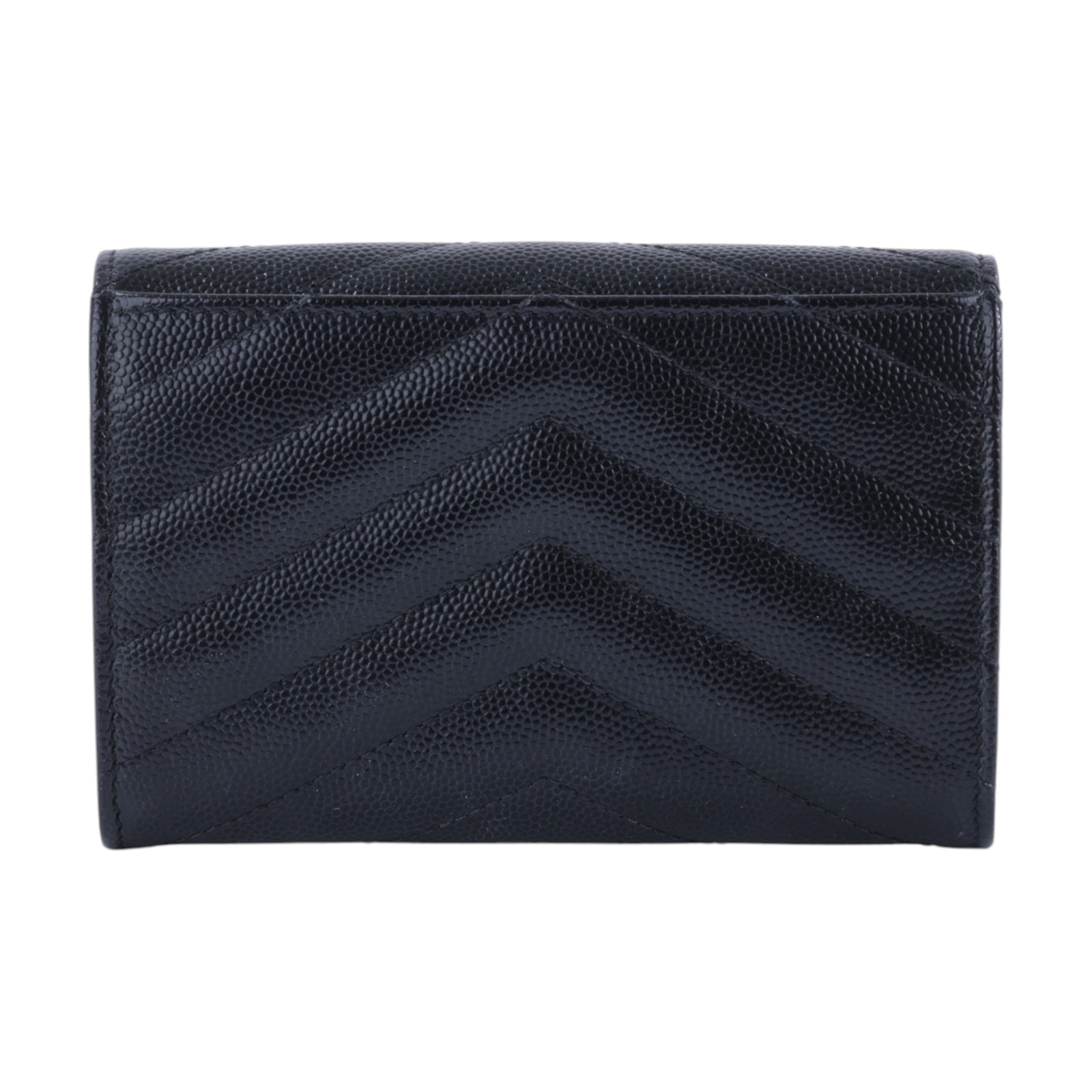 聖羅蘭 YSL SAINT LAURENT cassandre matelassé 粒面壓紋皮革 小型 信封錢包 短夾 414404BOW01  原廠盒子/防塵袋