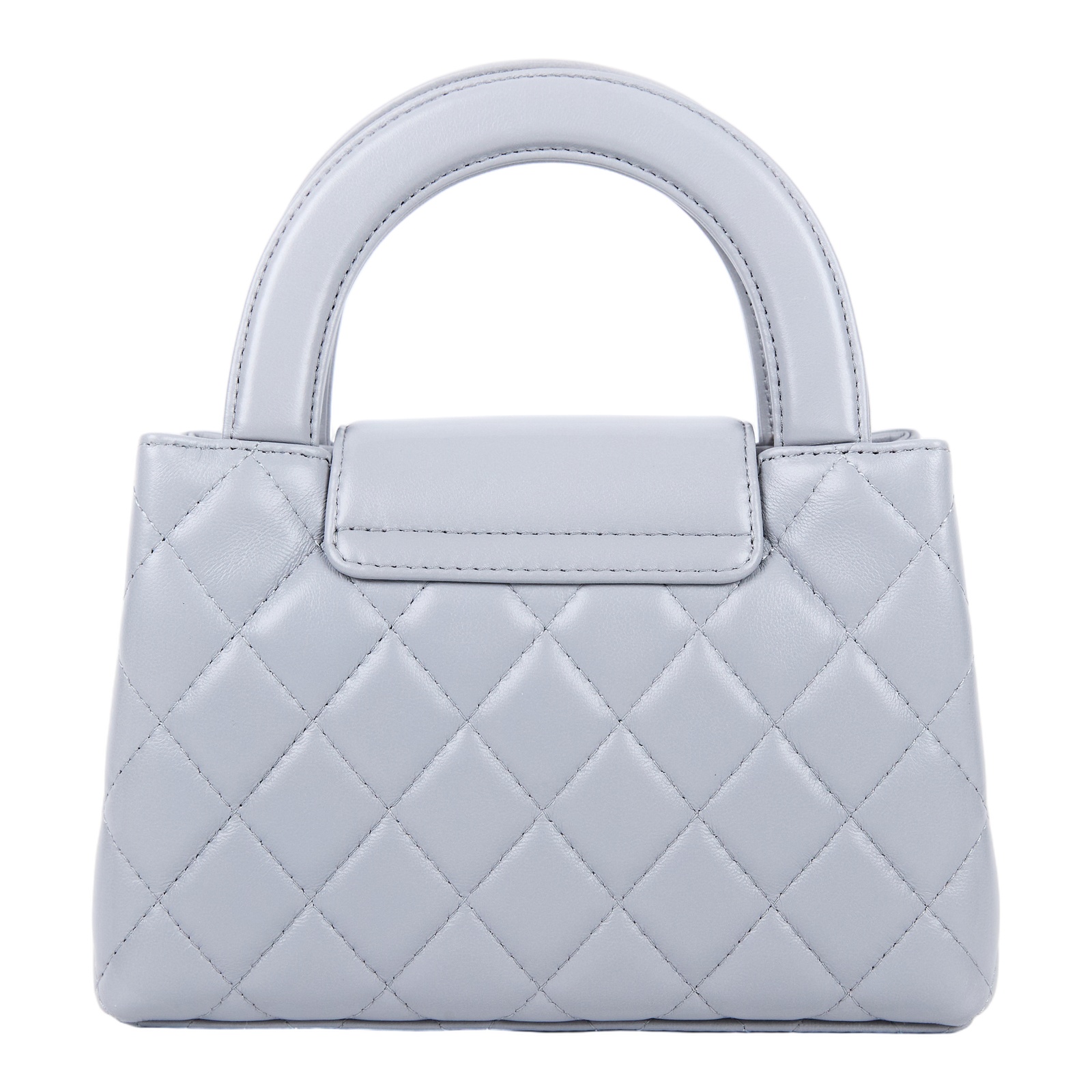 香奈兒 CHANEL Kelly Nano 手提 斜背包 AS4416 B20787 晶片款 灰SHOPPING BAG 原廠盒子/防塵袋/購買證明