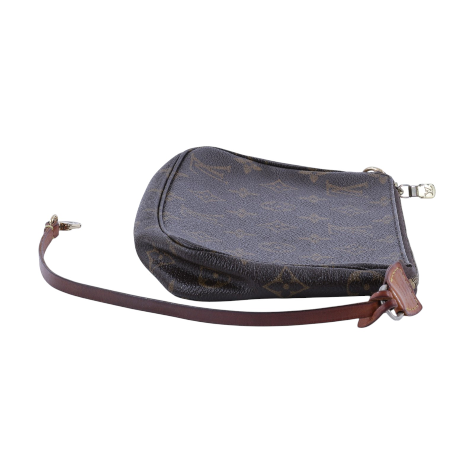 路易威登 LOUIS VUITTON Monogram 經典帆布 手提 麻將包 M40712 原花小肩背包 防塵袋