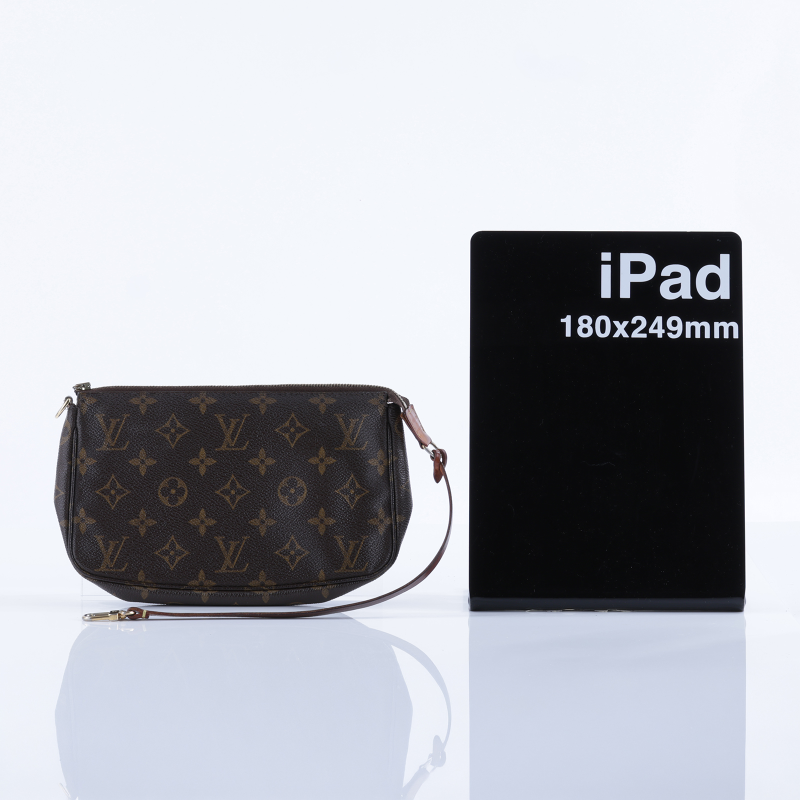 路易威登 LOUIS VUITTON Monogram 經典帆布 手提 麻將包 M40712 原花小肩背包 防塵袋