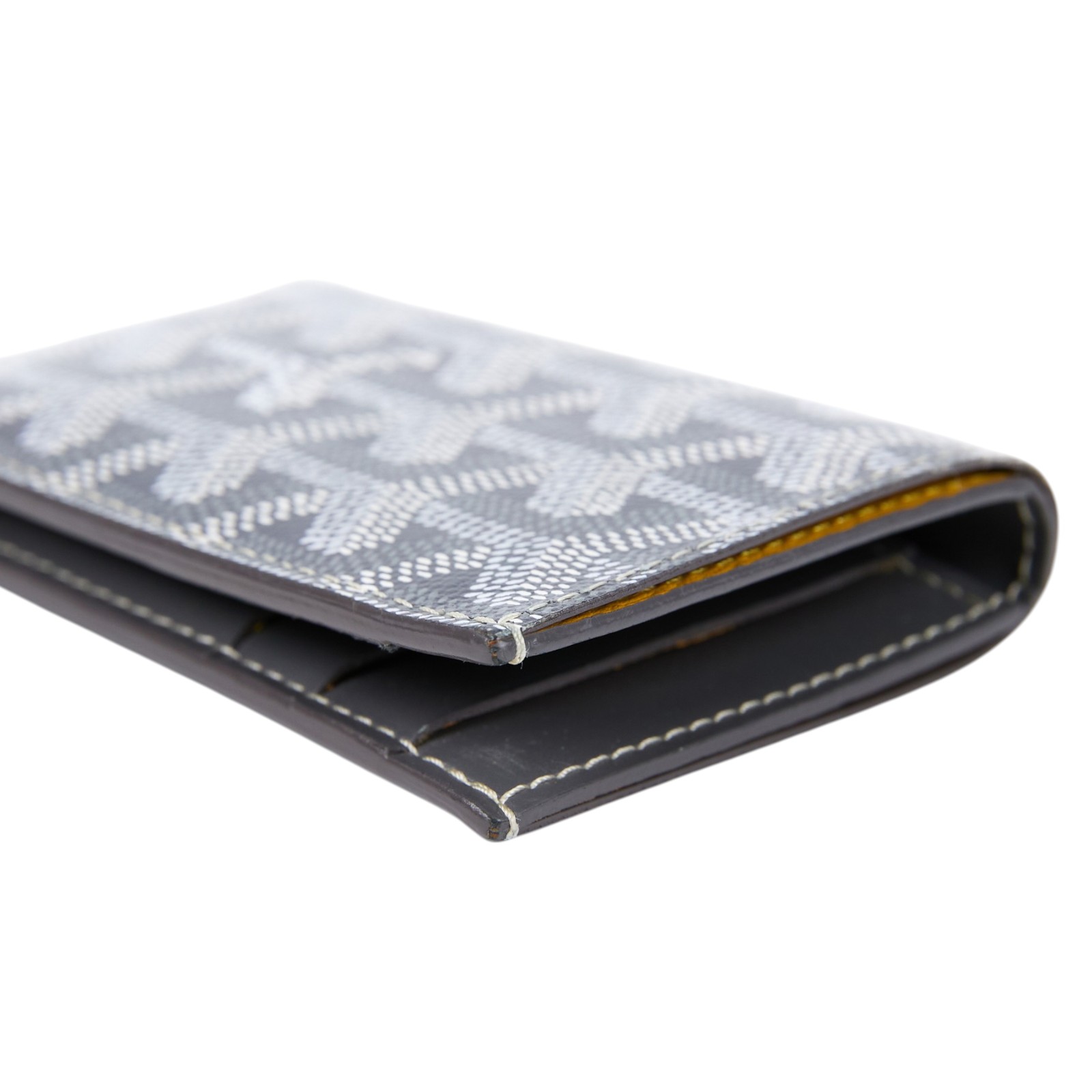 高雅德 GOYARD Saint-Pierre Card Wallet 卡夾 STPIE2PMLTY 灰PIERRE51 原廠盒子/購買證明