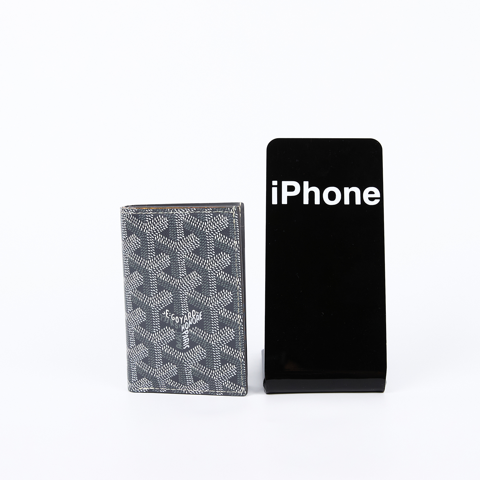 高雅德 GOYARD Saint-Pierre Card Wallet 卡夾 STPIE2PMLTY 灰PIERRE51 原廠盒子/購買證明