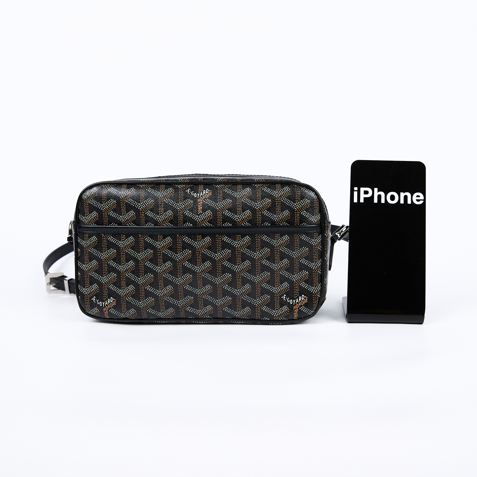 高雅德 GOYARD Cap-Vert PM Bag 肩背 斜背包 CAPVE2PMLTY 黑CAP-VERT PM 防塵袋