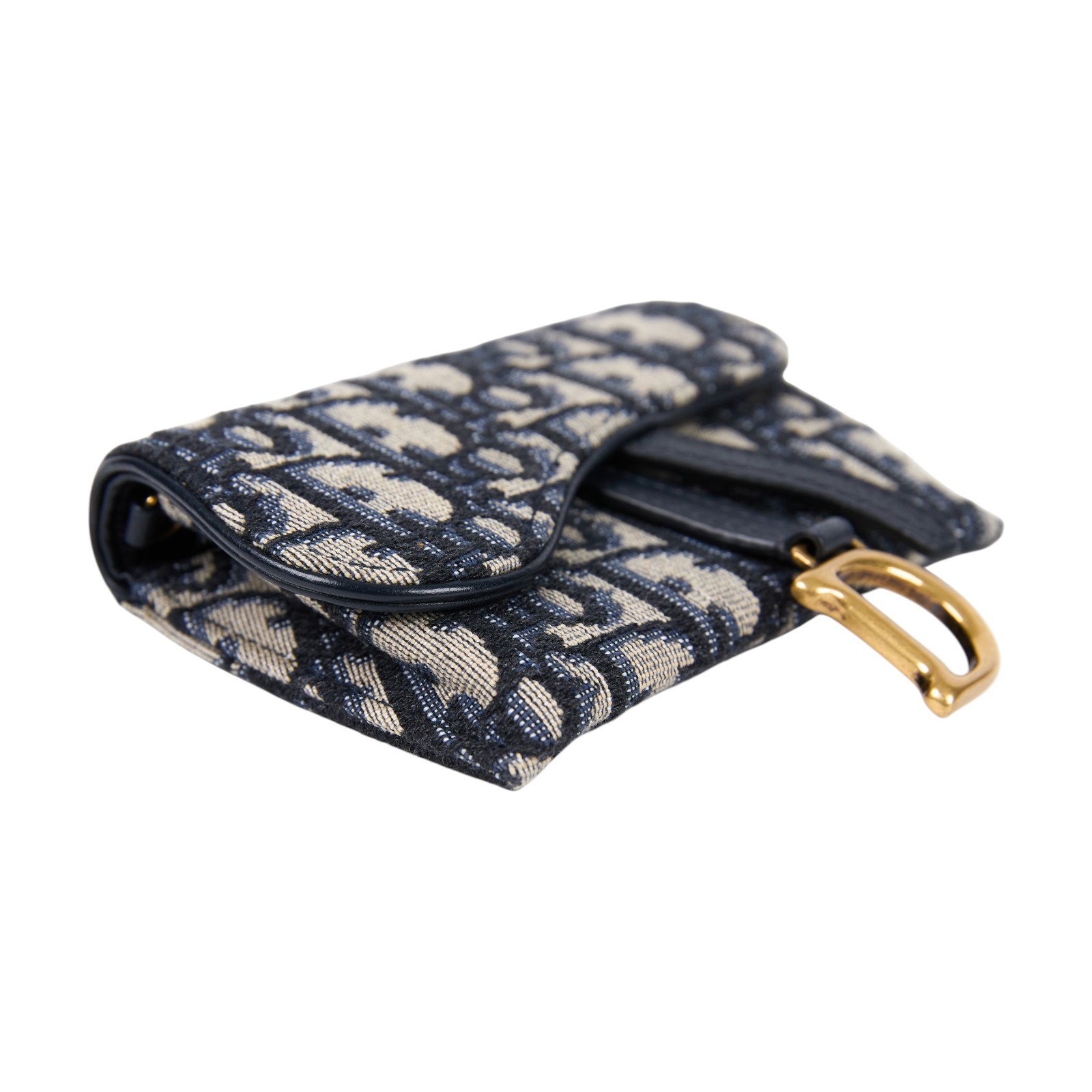 迪奧 CHRISTIAN DIOR Saddle Nano Pouch 錢包 零錢包 斜背包 腰包 手拿包 S5654CTZQ  原廠盒子/防塵袋/購買證明/鏈帶