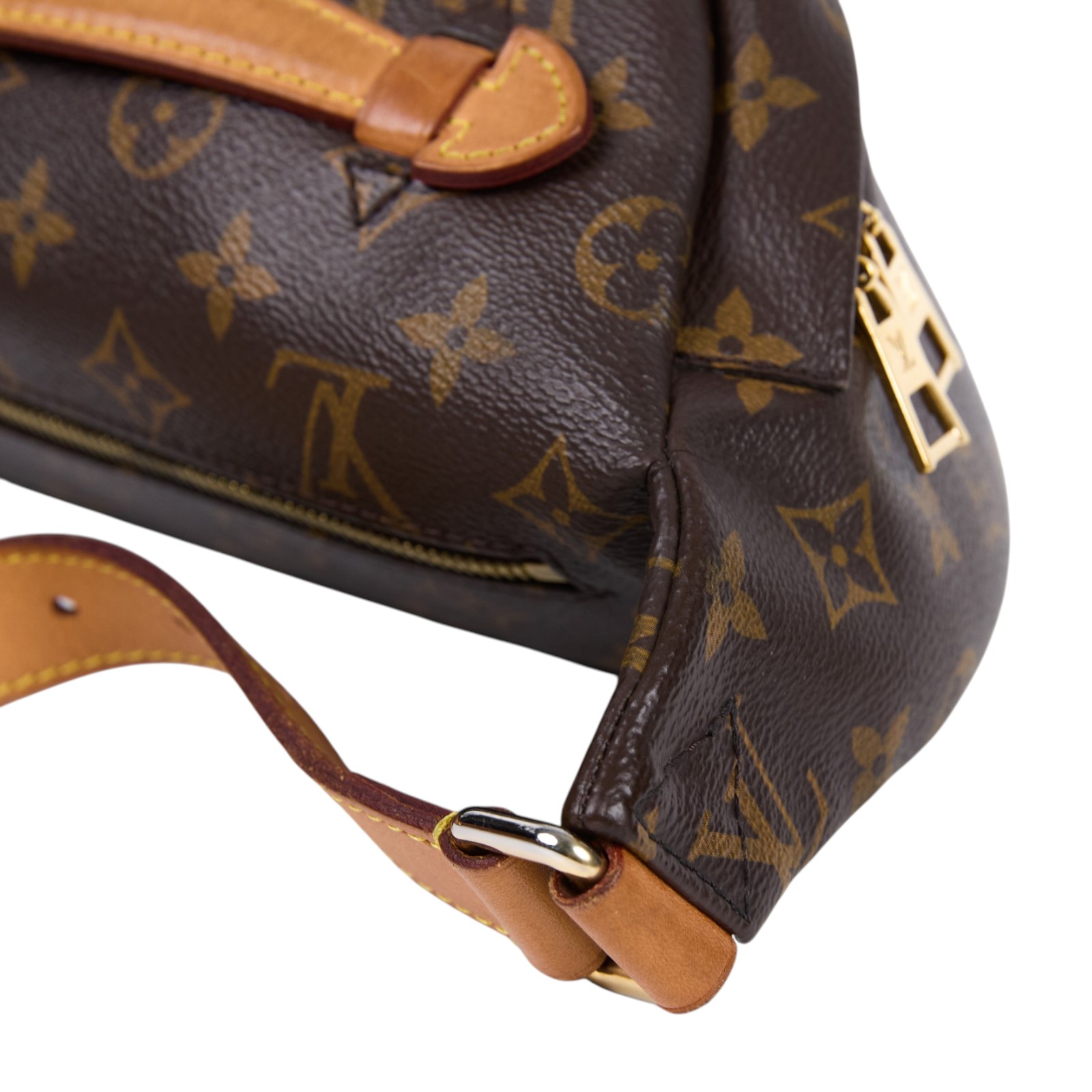 路易威登 LOUIS VUITTON Bumbag 經典帆布 腰包 斜跨包 M43644 原花腰包 無附屬品