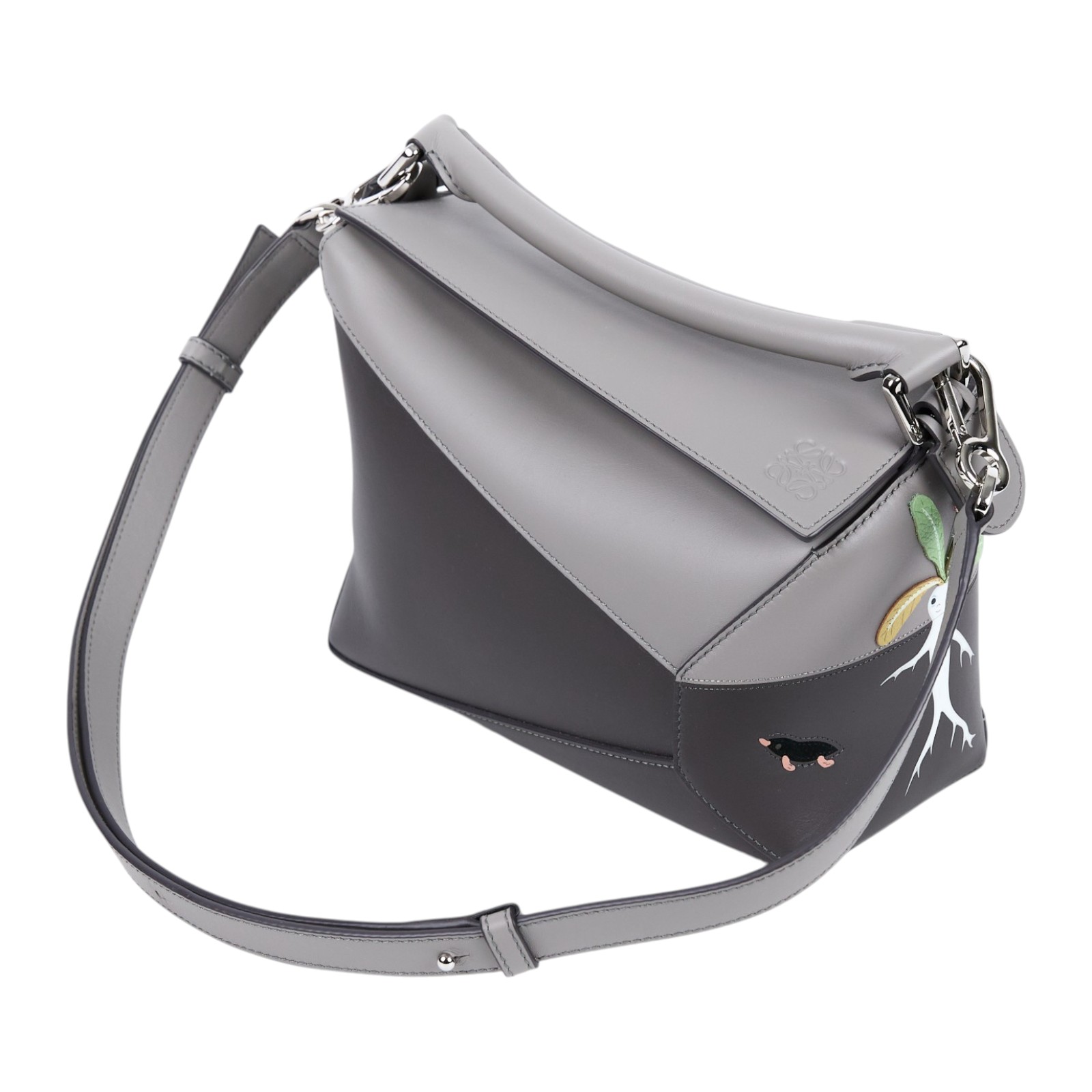 羅意威 LOEWE Small Puzzle bag 肩背 斜背包 聯名款 A510P60X43  防塵袋/背帶
