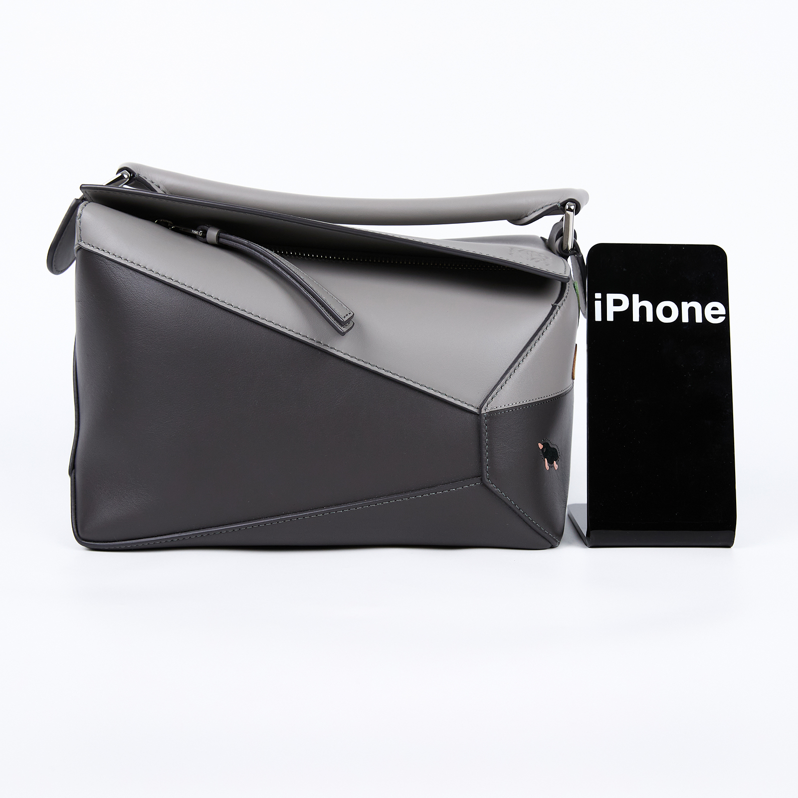 羅意威 LOEWE Small Puzzle bag 肩背 斜背包 聯名款 A510P60X43  防塵袋/背帶