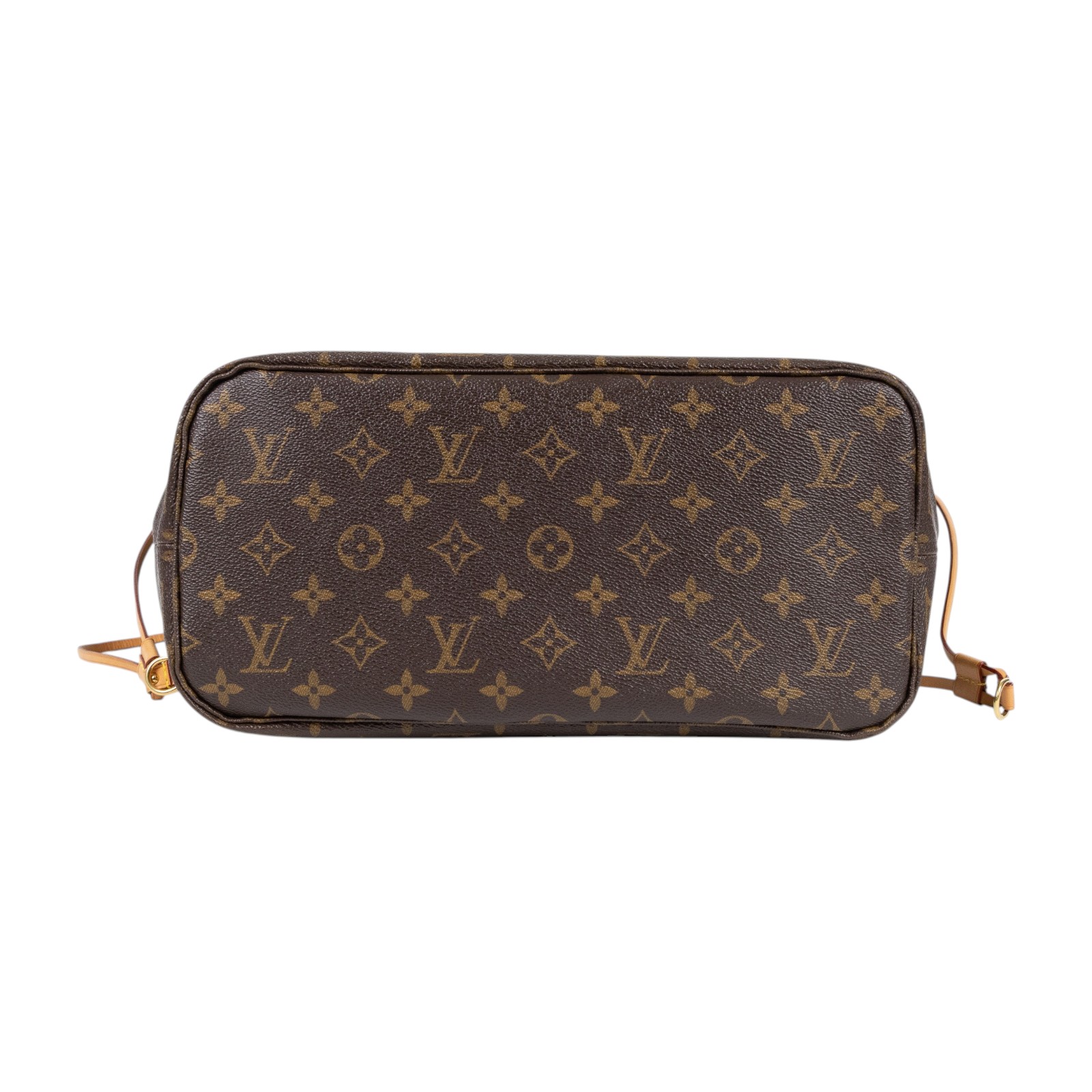路易威登 LOUIS VUITTON Neverfull MM  經典帆布 肩背 購物袋 櫻桃紅內襯 M46987 晶片款 原花NEVERFULL MM 內袋