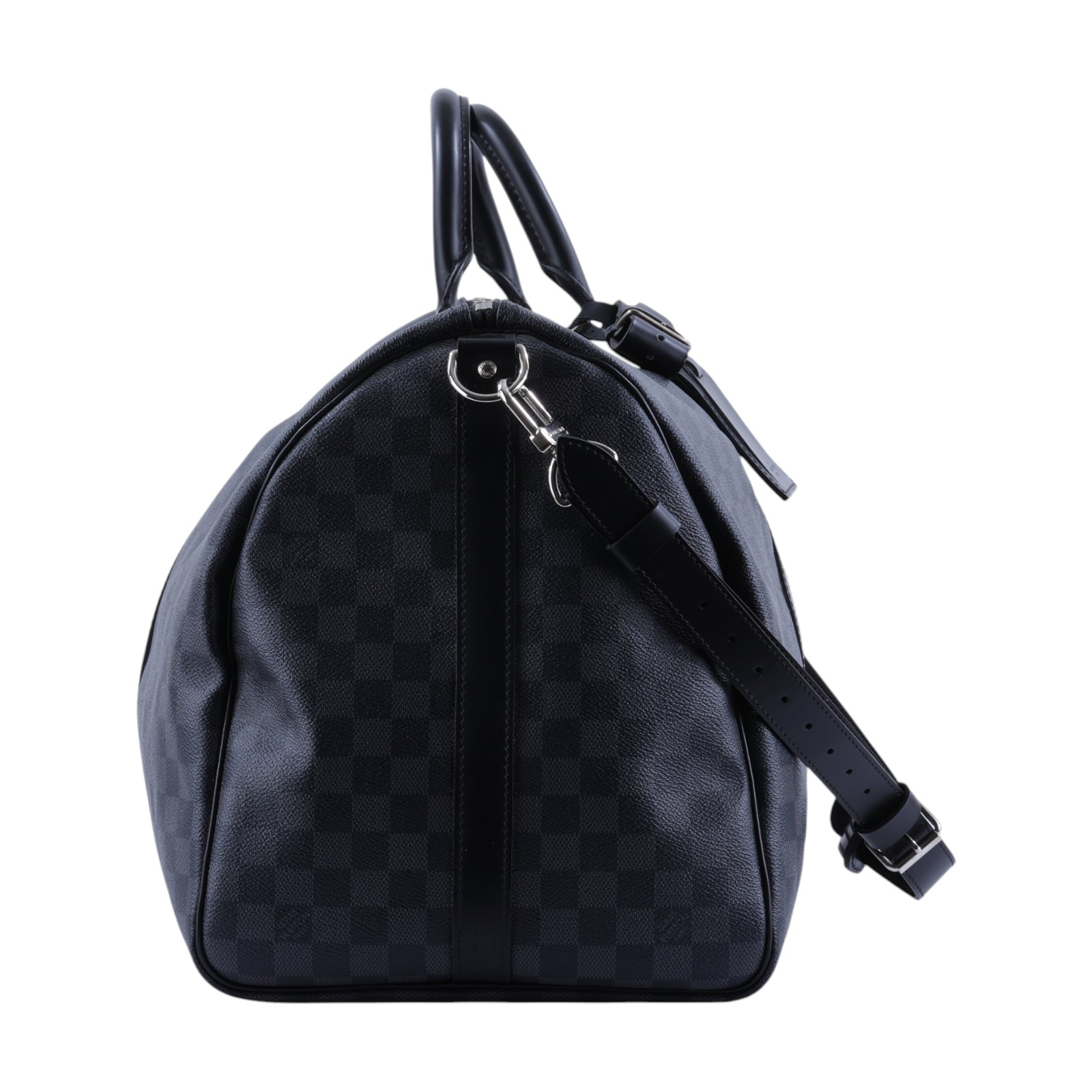路易威登 LOUIS VUITTON Keepall Bandoulière 55 波士頓包 旅行袋 N41413  背帶/吊牌/鎖組