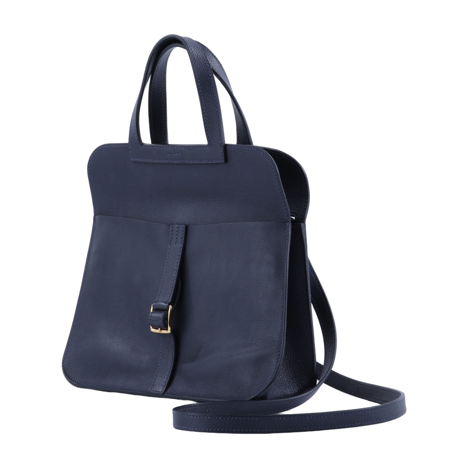 愛馬仕 Hermes Halzan 25 手拿 手提 肩背 斜背包 HZ25 U BT 004 TD U刻藍HALZAN25 防塵袋