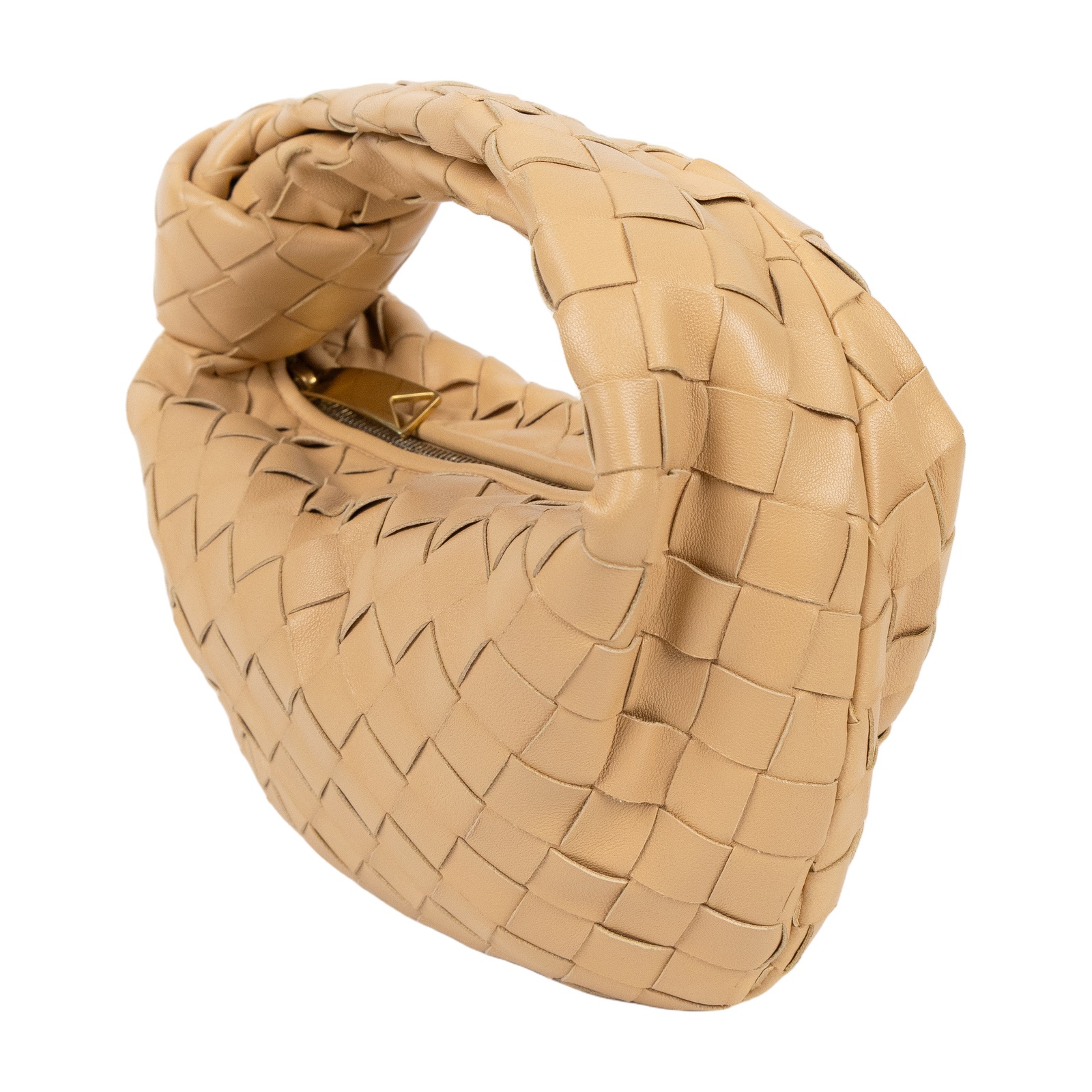 寶緹嘉 BOTTEGA VENETA Mini Jodie 手提包 651876VCPP5 奶茶MINI JODIE 防塵袋
