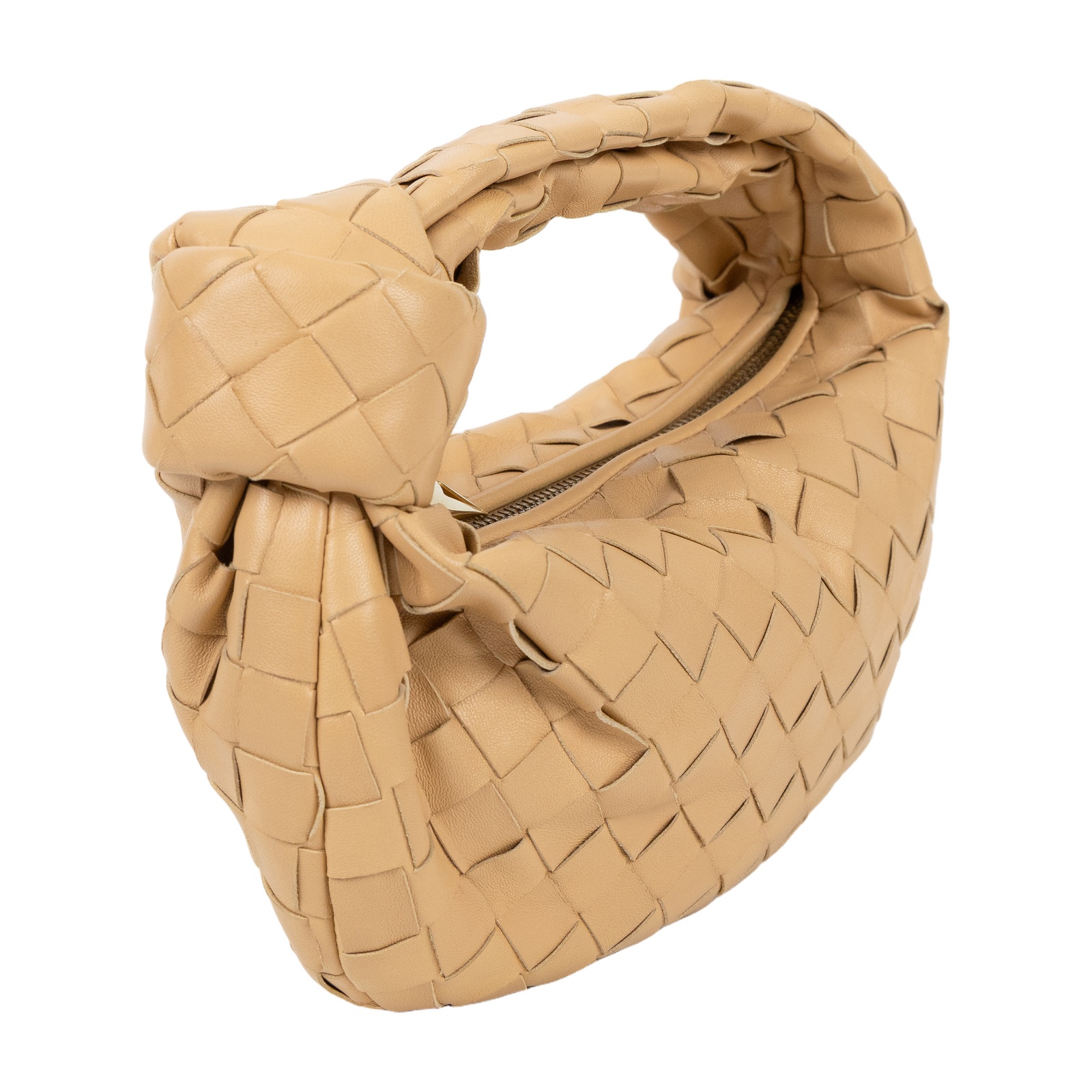 寶緹嘉 BOTTEGA VENETA Mini Jodie 手提包 651876VCPP5 奶茶MINI JODIE 防塵袋