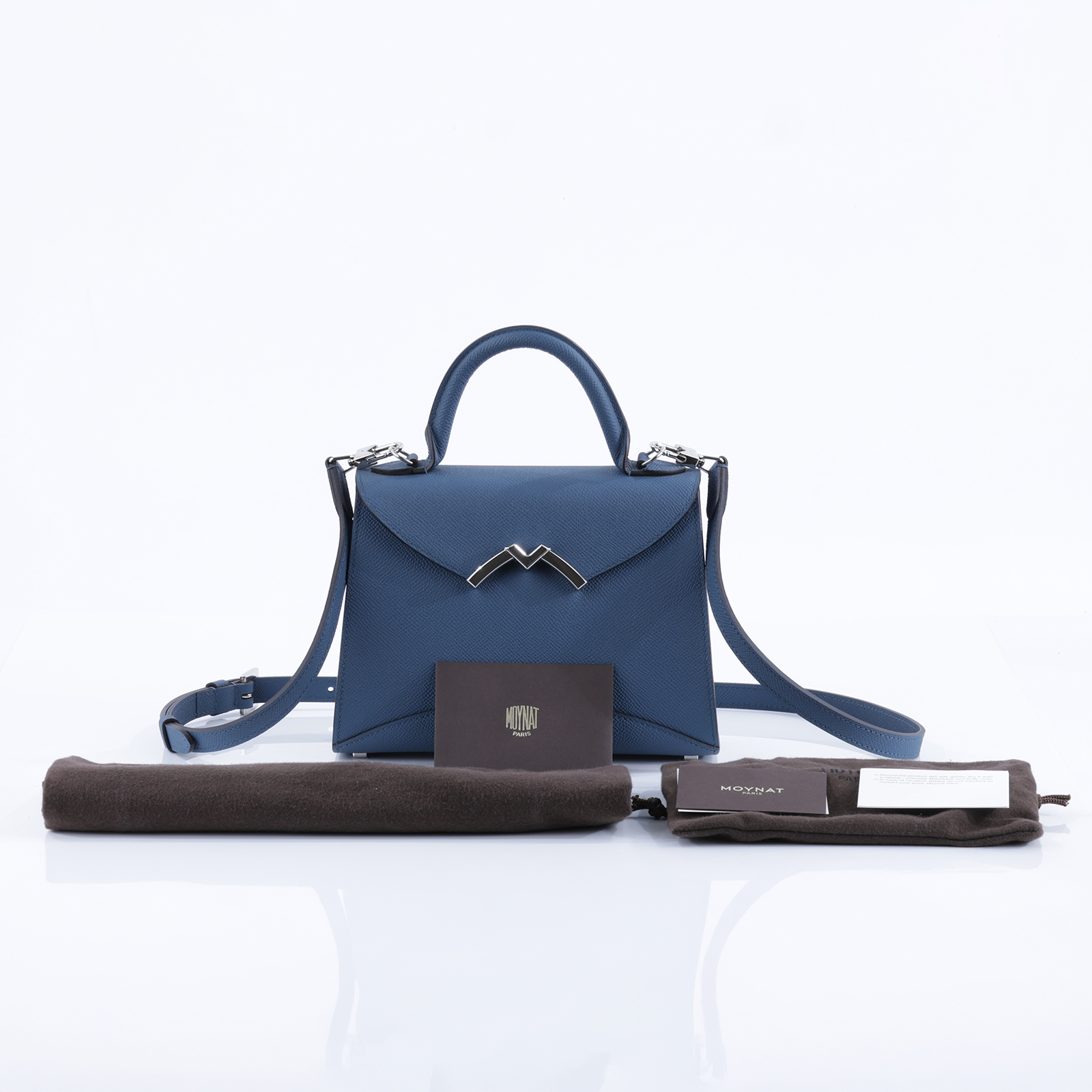 摩奈 MOYNAT Gabrielle BB  藍GABRIELLE BB 防塵袋/背帶