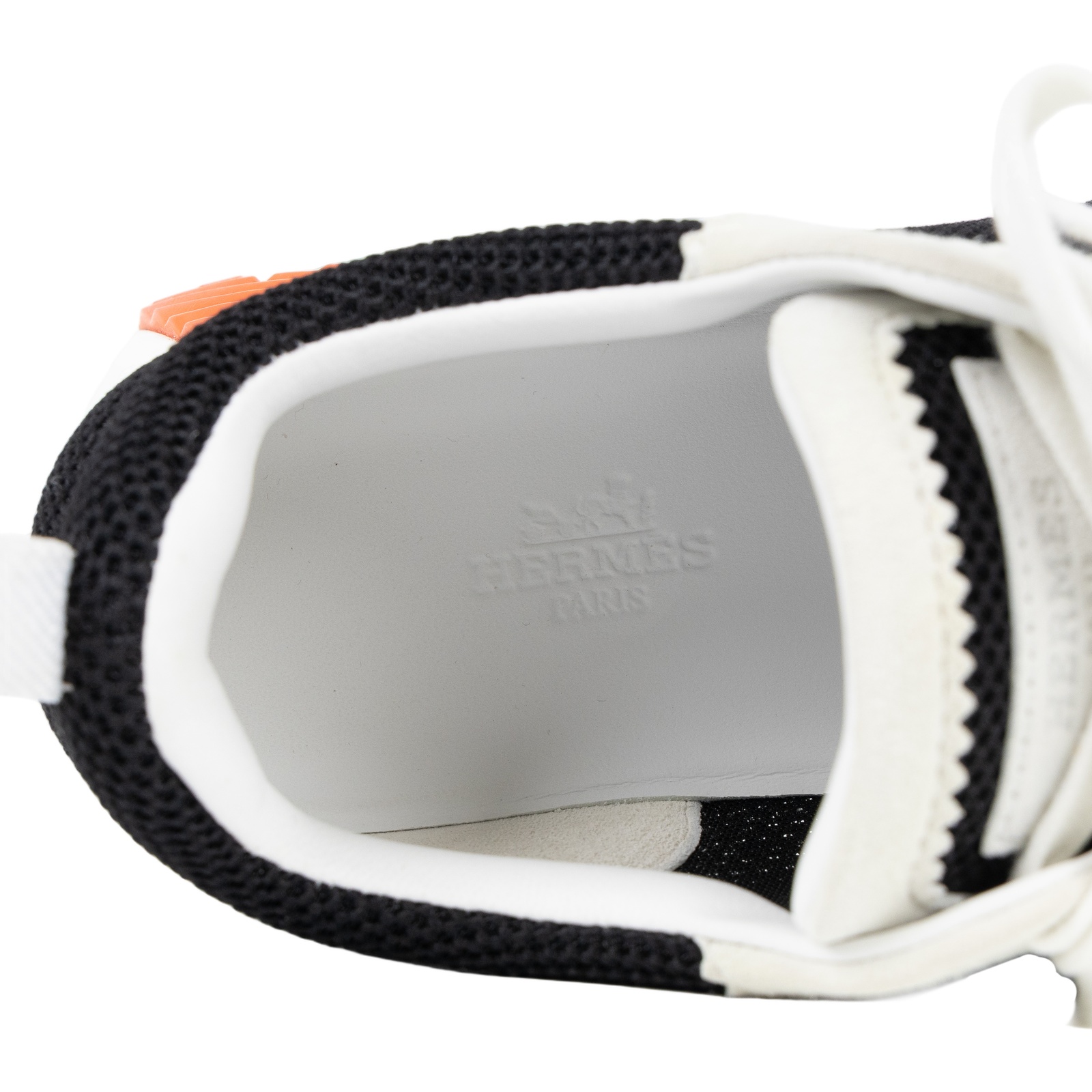 愛馬仕 Hermes Bouncing 運動鞋 H221177Zv03350 #35 米灰麂皮拼黑休閒鞋 原廠盒子/防塵袋/備用鞋帶