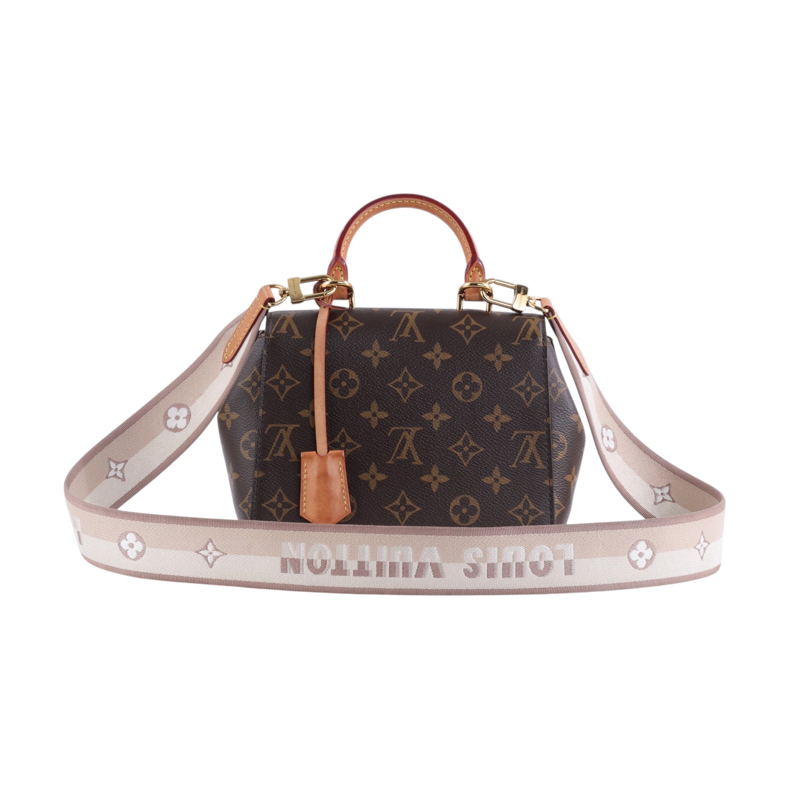 路易威登 LOUIS VUITTON Cluny Mini 手提包 斜背包 M46055 晶片款 原花Cluny Mini 原廠盒子/防塵袋/購買證明/背帶