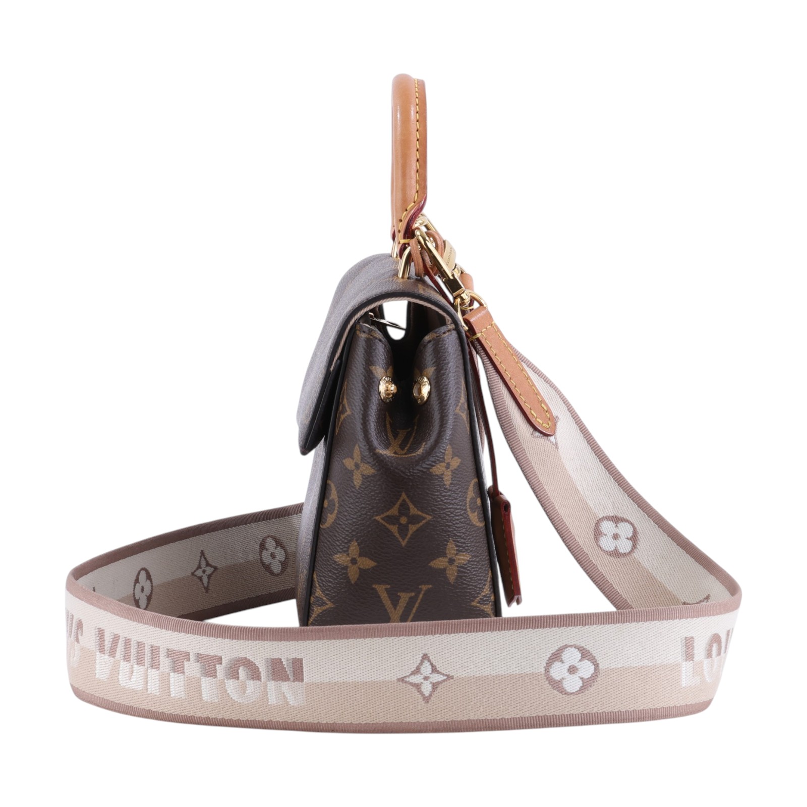 路易威登 LOUIS VUITTON Cluny Mini 手提包 斜背包 M46055 晶片款 原花Cluny Mini 原廠盒子/防塵袋/購買證明/背帶