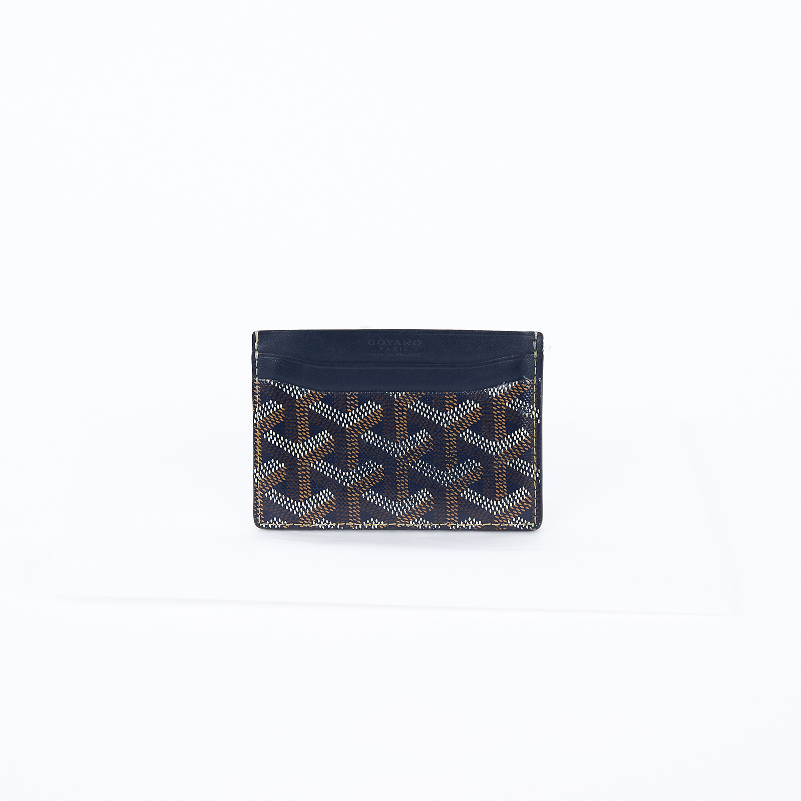 高雅德 GOYARD Saint-Sulpice Card Wallet 卡夾 STSULPPMLTY 藍SAINT-SULPICE卡夾 無附屬品