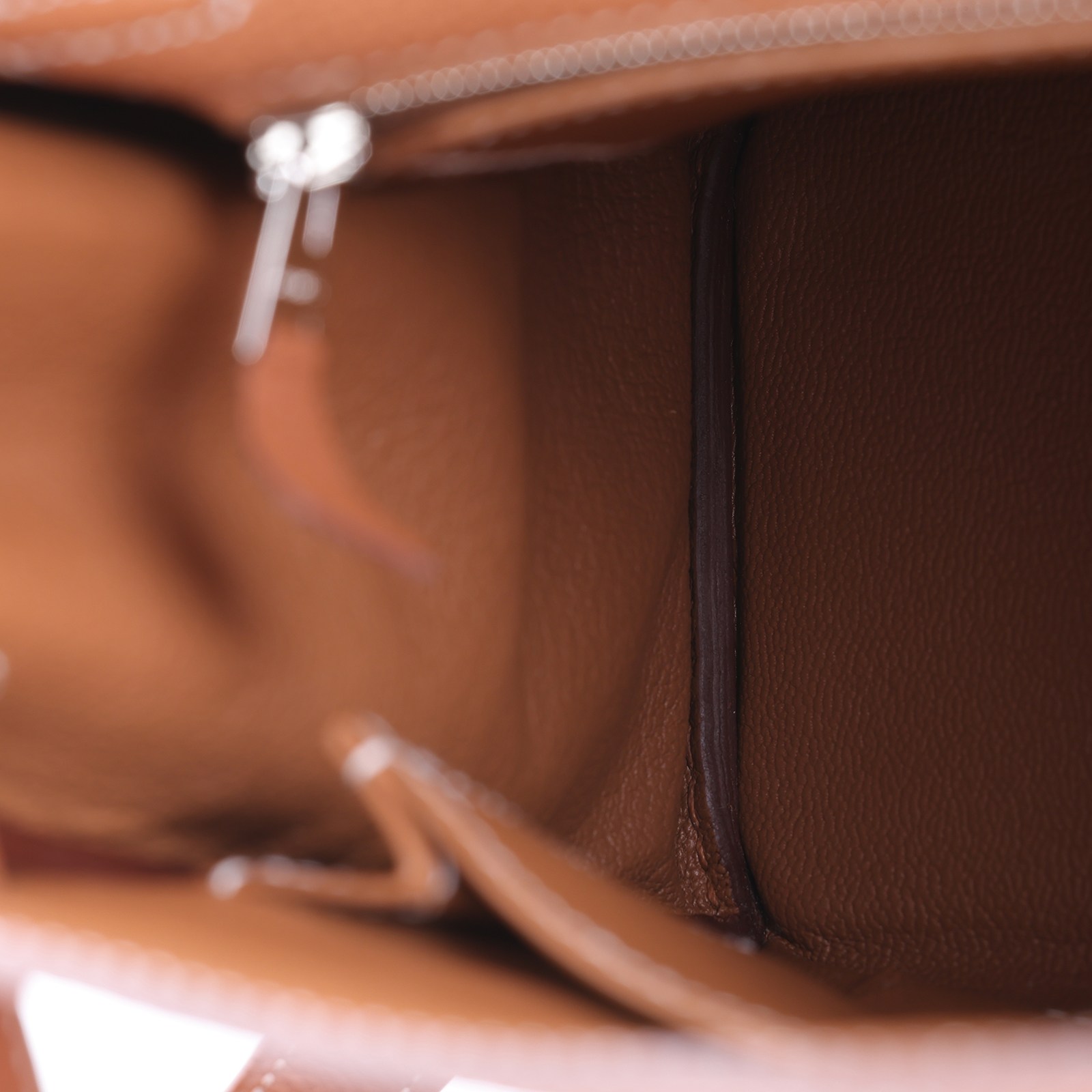 愛馬仕 Hermes Kelly II Retourne 25 銀色五金 金棕色 H044624CK37 H044624CK  原廠盒子/防塵袋/購買證明/鎖組/雨衣/背帶