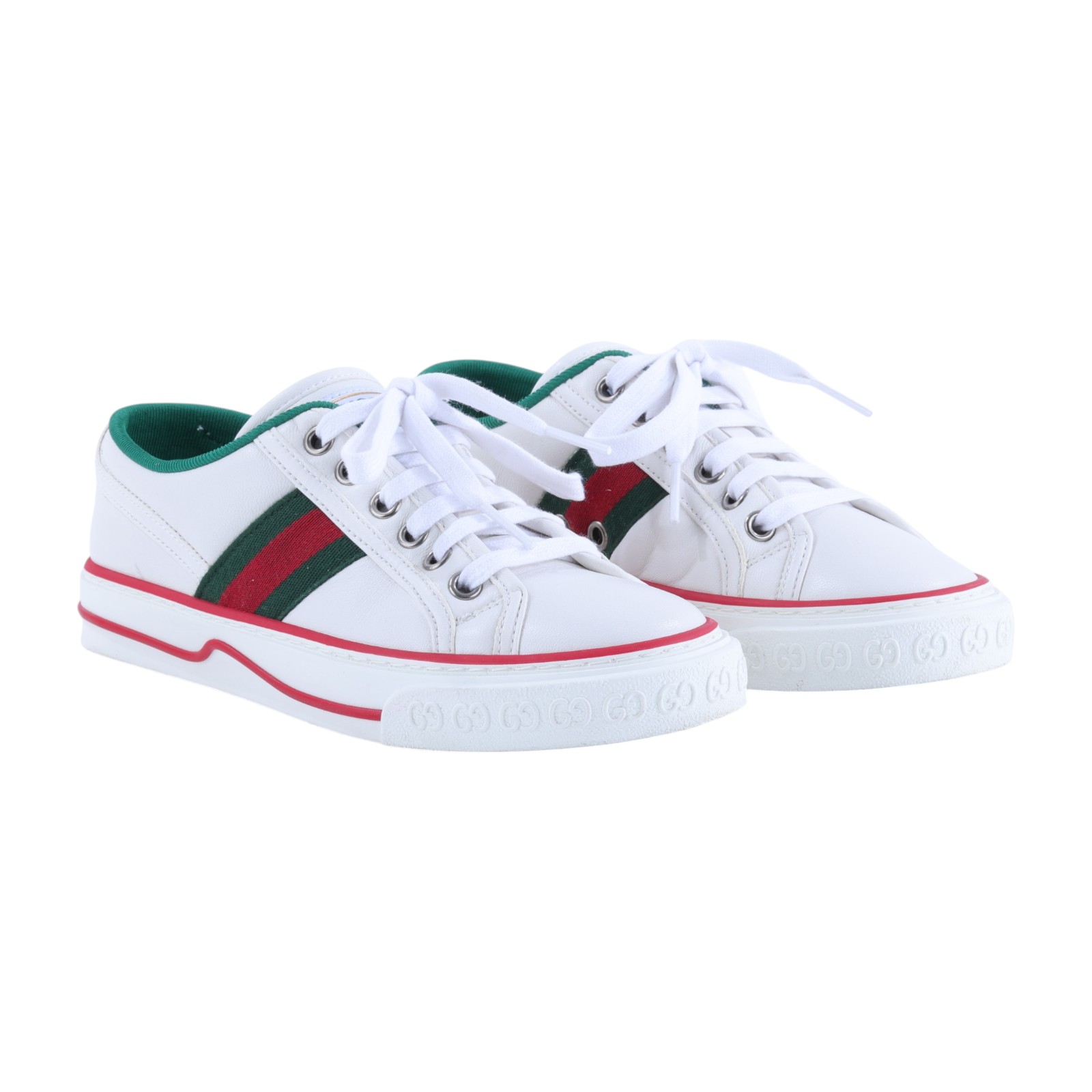 古馳 GUCCI Tennis 1977 休閒鞋 運動鞋 645979 17L10_34 白TENNIS 1977休閒鞋 原廠盒子/防塵袋/鞋帶/購買證明