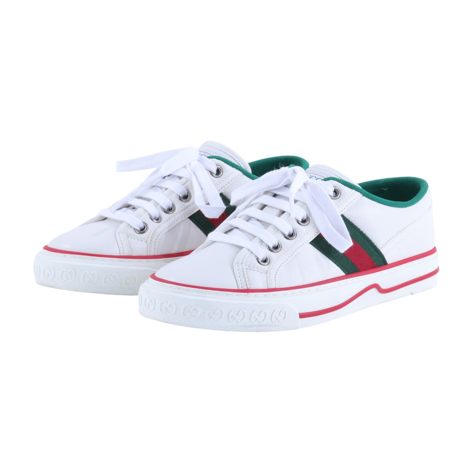 古馳 GUCCI Tennis 1977 休閒鞋 運動鞋 645979 17L10_34 白TENNIS 1977休閒鞋 原廠盒子/防塵袋/鞋帶/購買證明