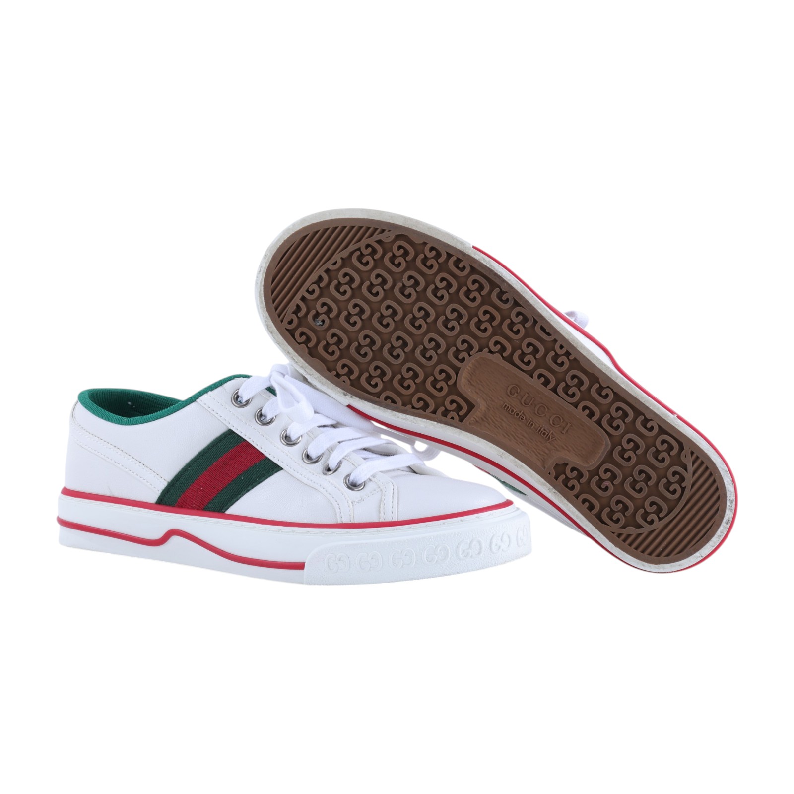 古馳 GUCCI Tennis 1977 休閒鞋 運動鞋 645979 17L10_34 白TENNIS 1977休閒鞋 原廠盒子/防塵袋/鞋帶/購買證明