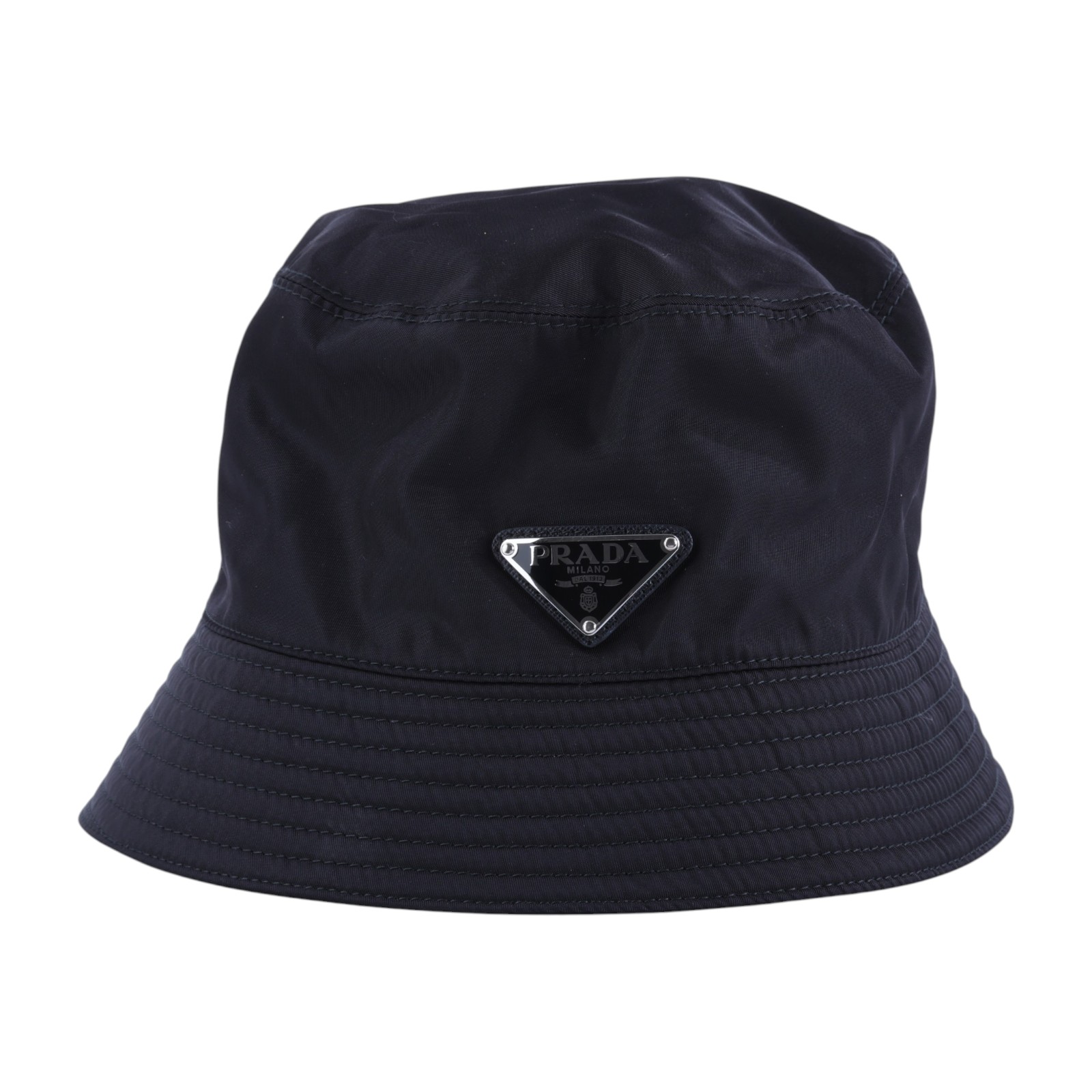 普拉達 PRADA Re-Nylon 漁夫帽 2HC137_2DMI_S 黑漁夫帽 無附屬品