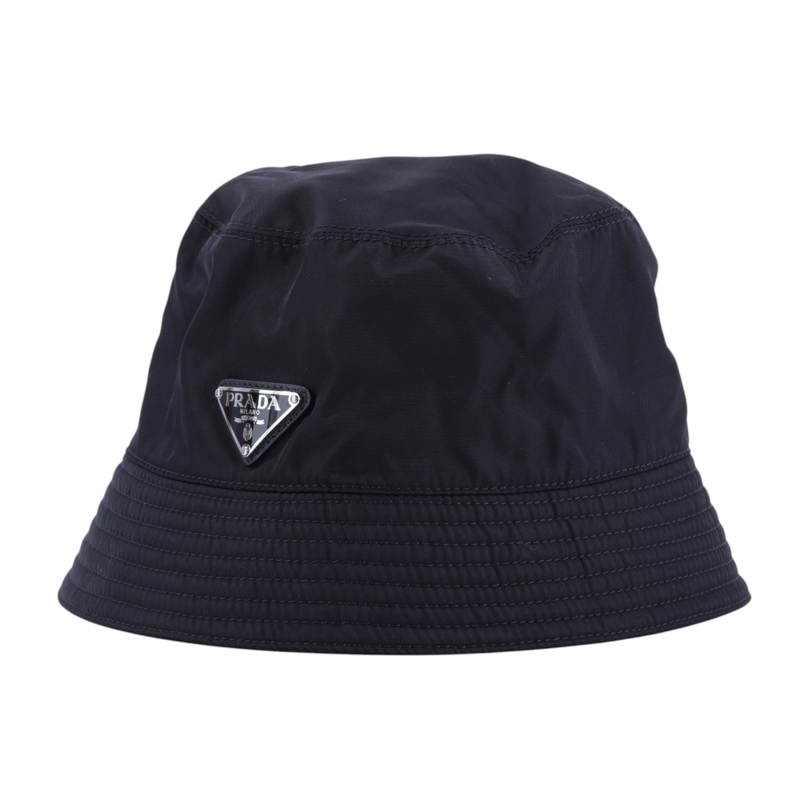 普拉達 PRADA Re-Nylon 漁夫帽 2HC137_2DMI_S 黑漁夫帽 無附屬品