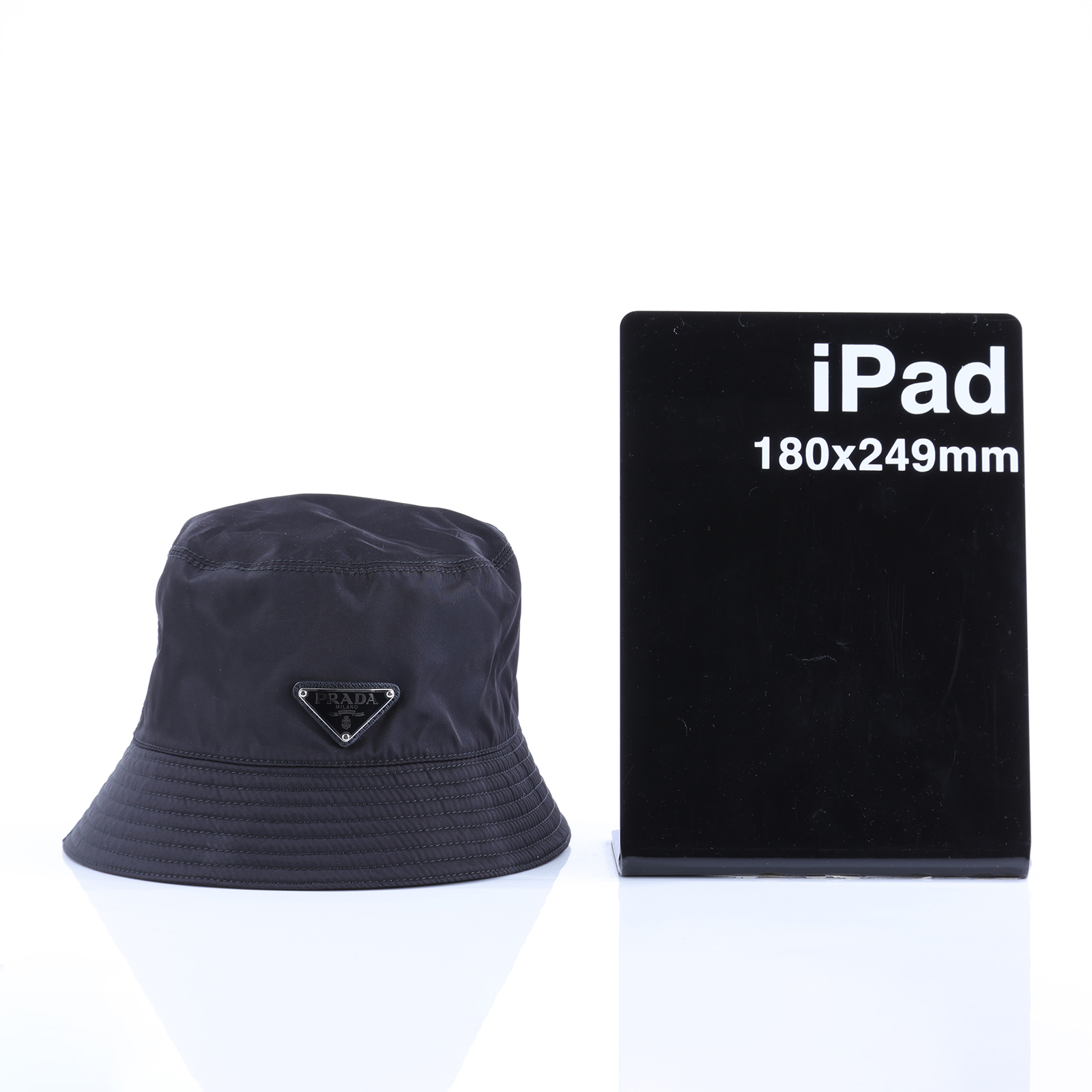 普拉達 PRADA Re-Nylon 漁夫帽 2HC137_2DMI_S 黑漁夫帽 無附屬品