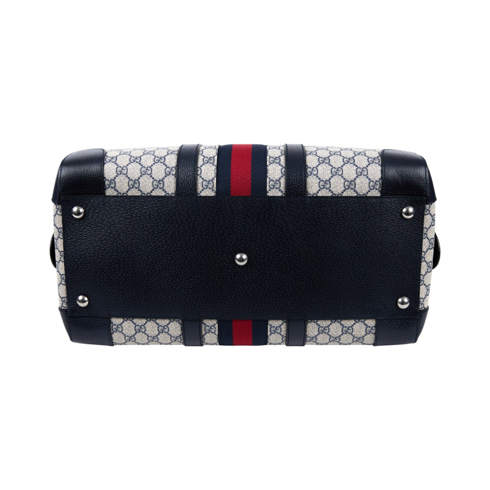 古馳 GUCCI Savoy 旅行袋 手提包 波士頓包 中型 724642 9C2SN 黑邊G紋SAVOY旅行袋 防塵袋/背帶/鎖組