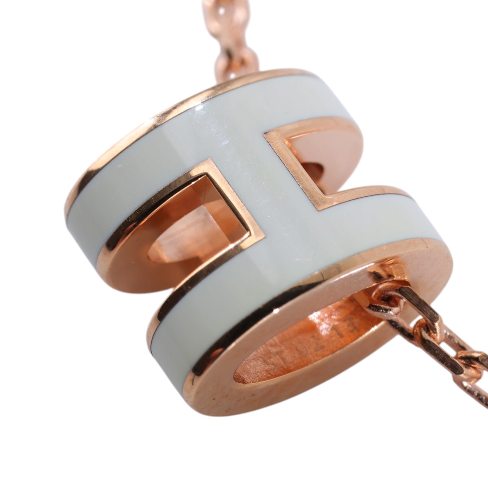 愛馬仕 Hermes Mini Pop H 墜飾 白色 H147992FO49 ST0213 白MINI POP H 項鍊 原廠盒子/防塵袋/內襯