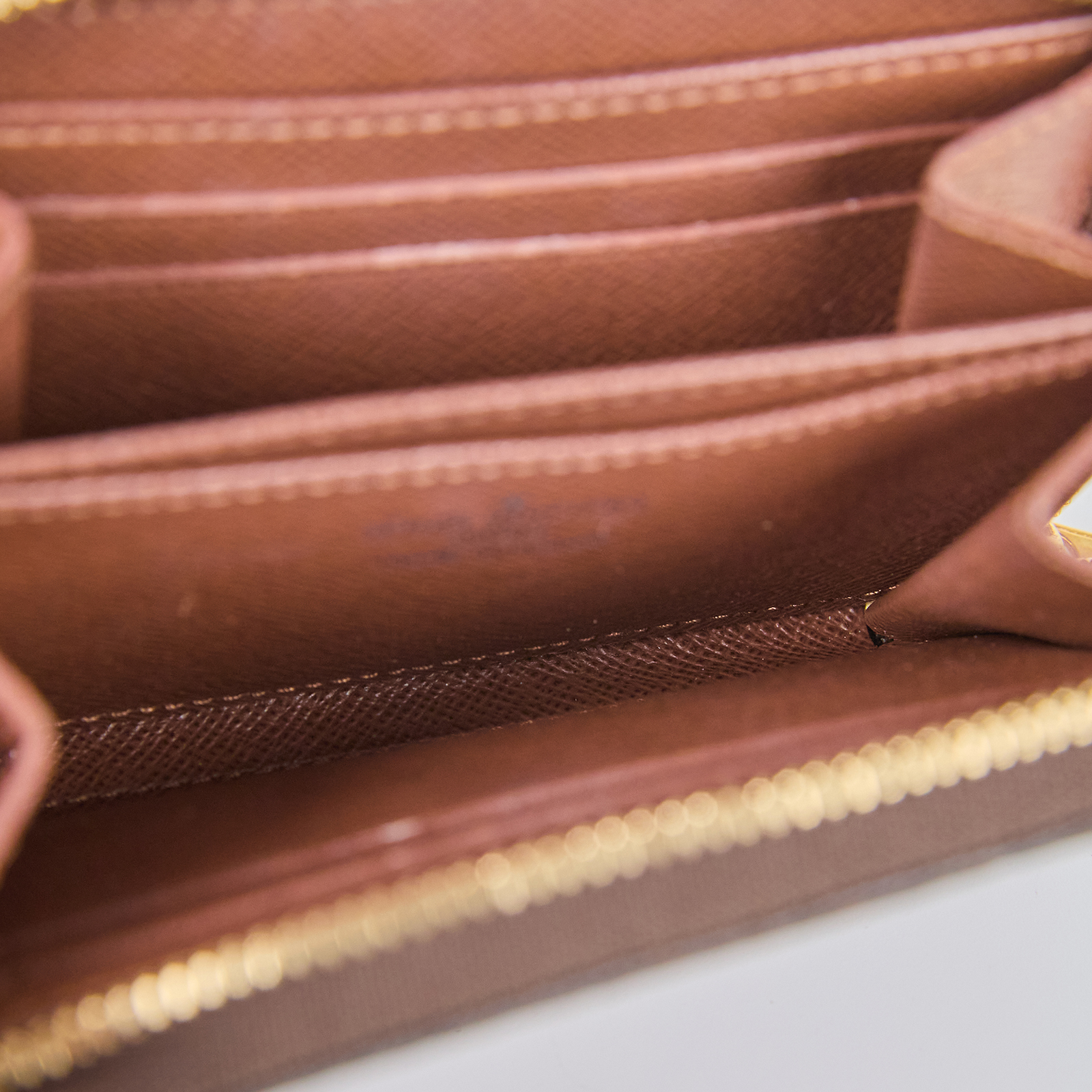 路易威登 LOUIS VUITTON 拉鏈零錢包 經典帆布 M60067 原花拉鍊短夾 原廠盒子/防塵袋