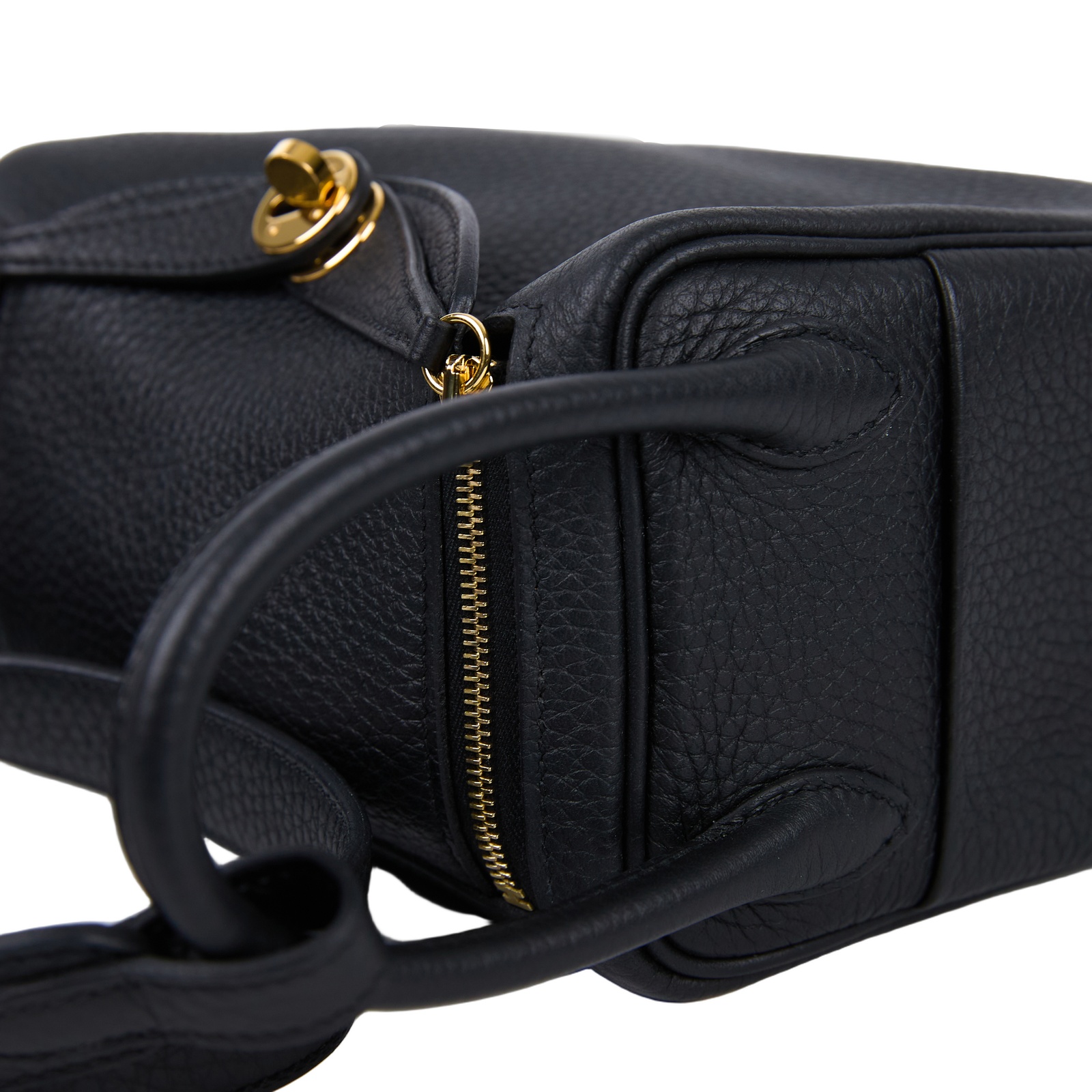 愛馬仕 Hermes Lindy II 琳迪包 迷你 金色五金 黑色 H085956CC89 /KTI7341D  原廠盒子/防塵袋