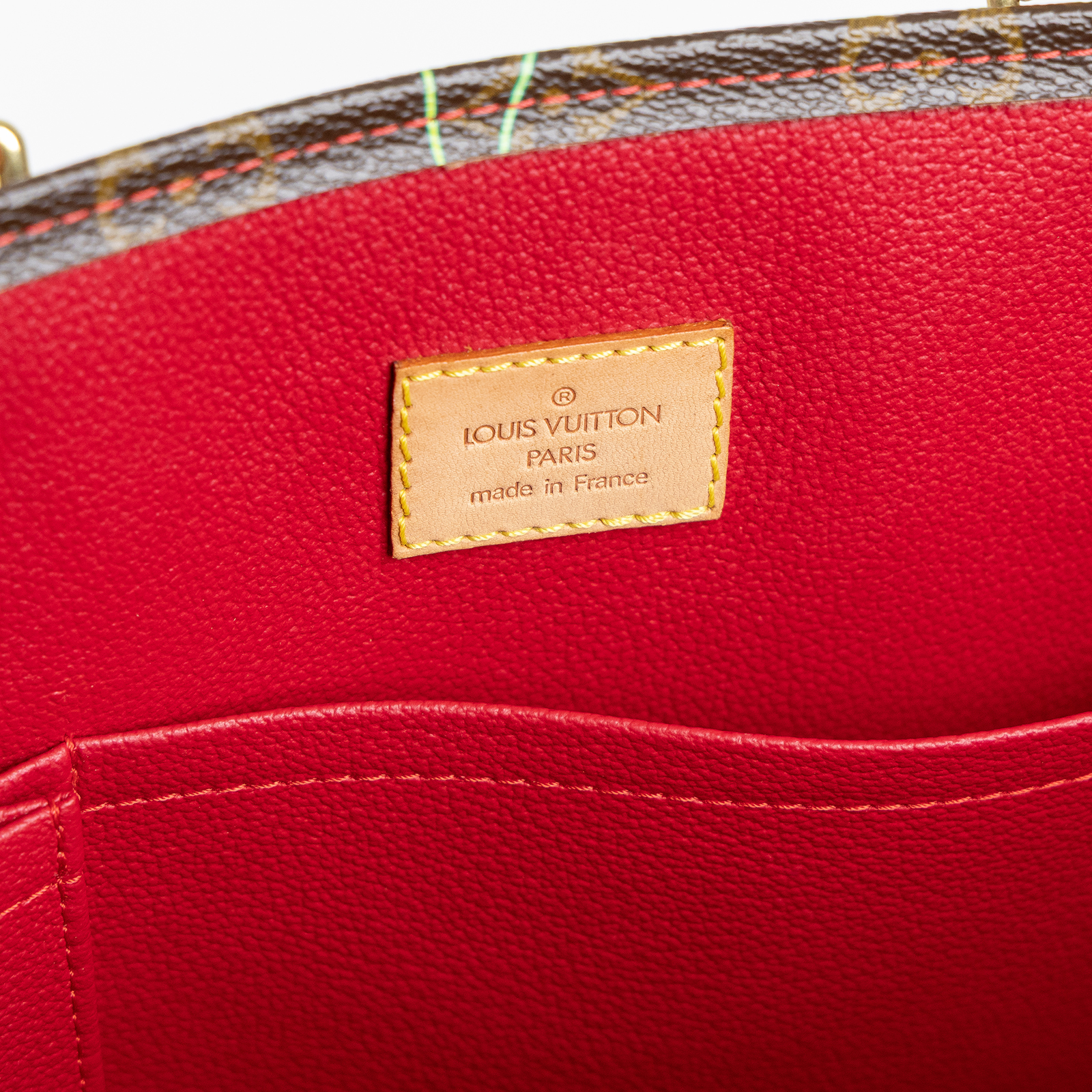 路易威登 LOUIS VUITTON Sac Plat 村上隆 聯名 櫻桃 托特包 M95010 村上隆聯名櫻桃托特包 防塵袋