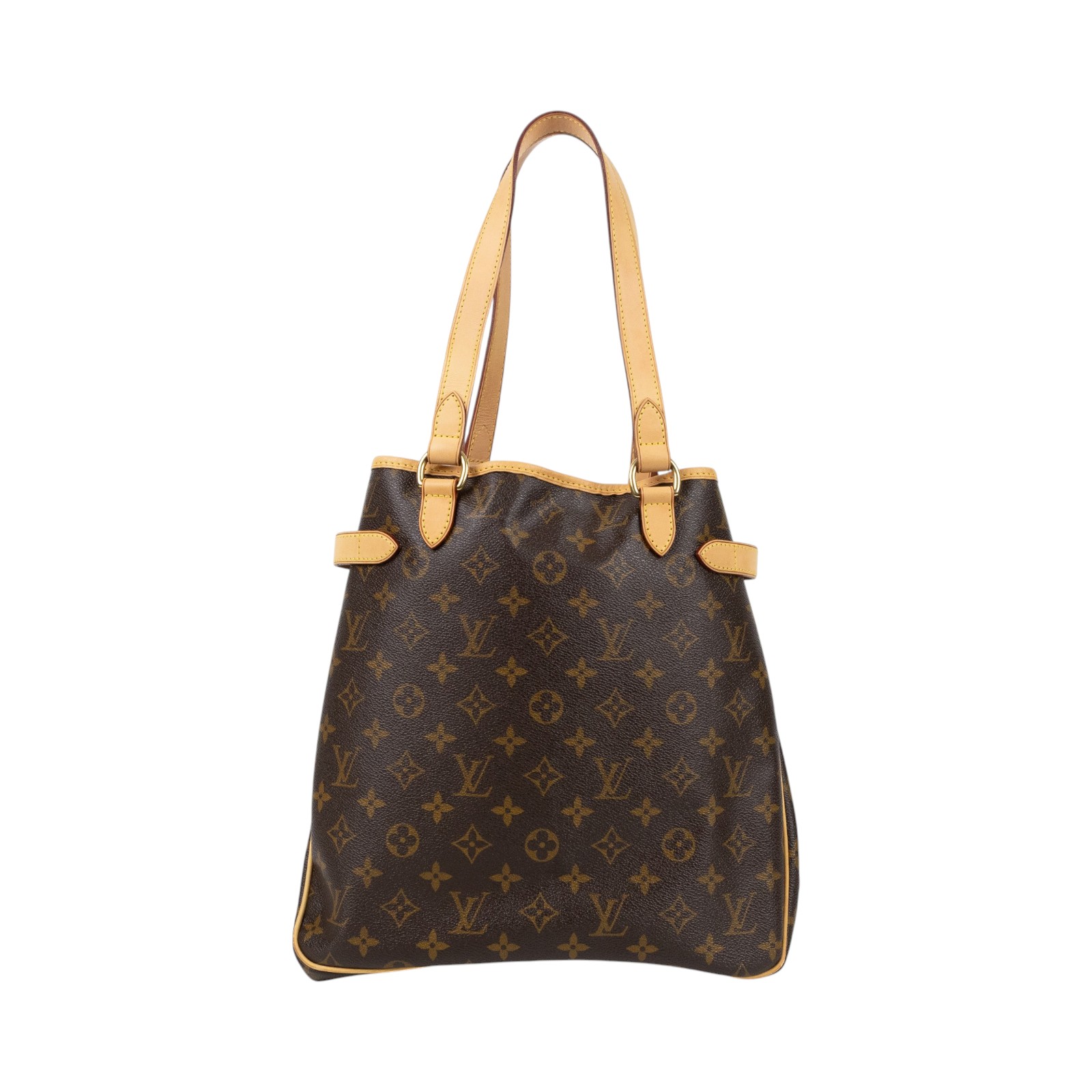 路易威登 LOUIS VUITTON Batignolles 原花 雙側扣肩背包 直式 手提包 M51153 原花BATIGNOLLE 防塵袋