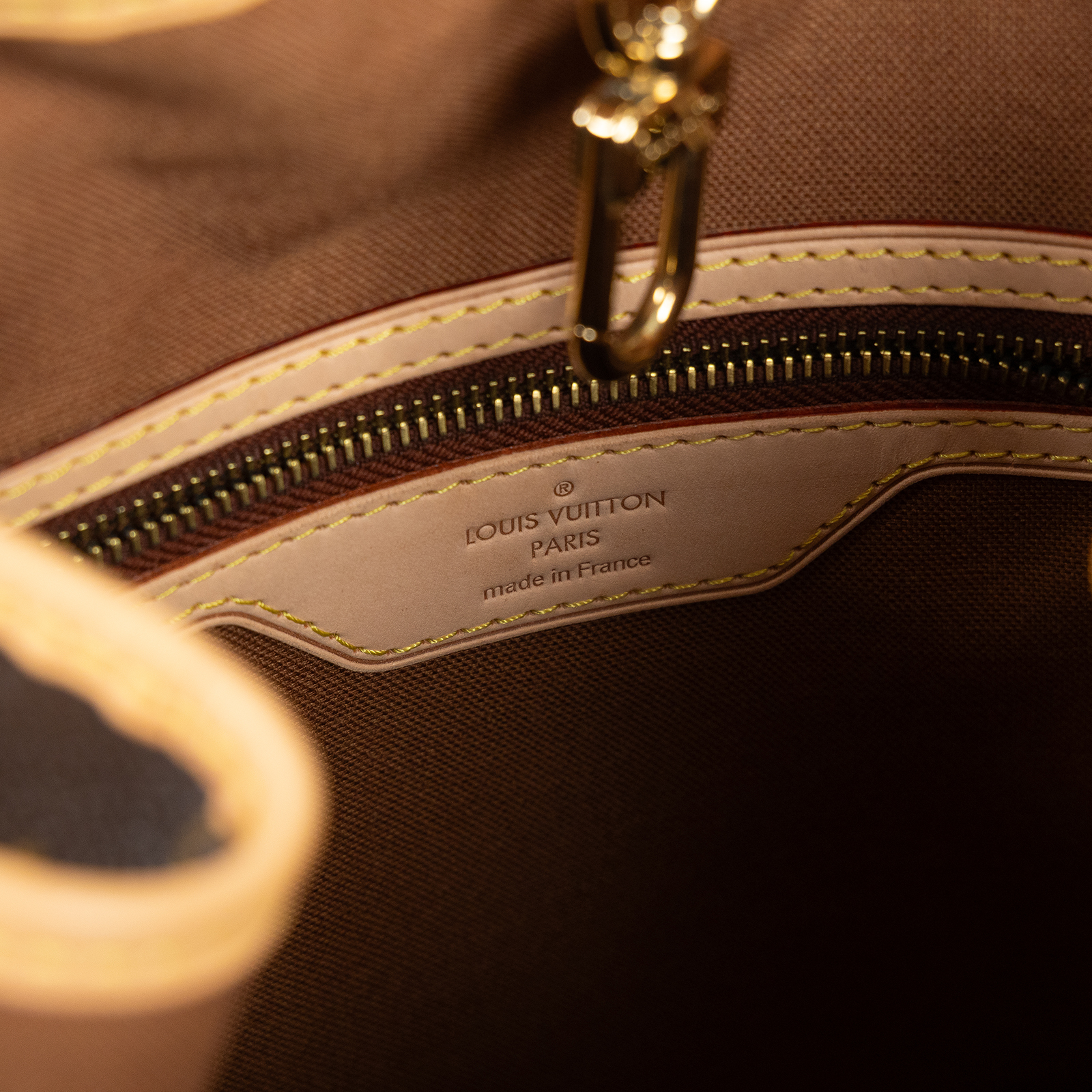 路易威登 LOUIS VUITTON Batignolles 原花 雙側扣肩背包 直式 手提包 M51153 原花BATIGNOLLE 防塵袋