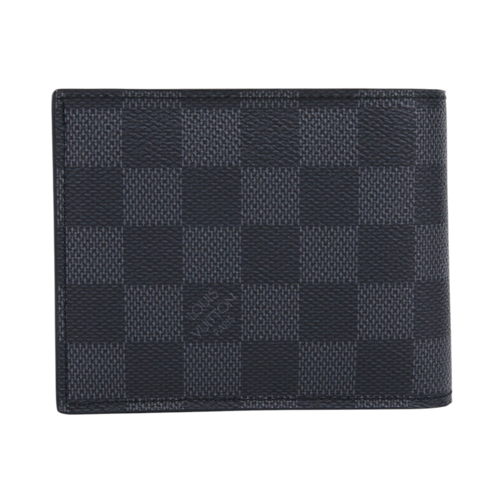 路易威登 LOUIS VUITTON Amerigo 錢包 短夾 棋盤格 黑色 N41635 黑棋盤格短夾 無附屬品