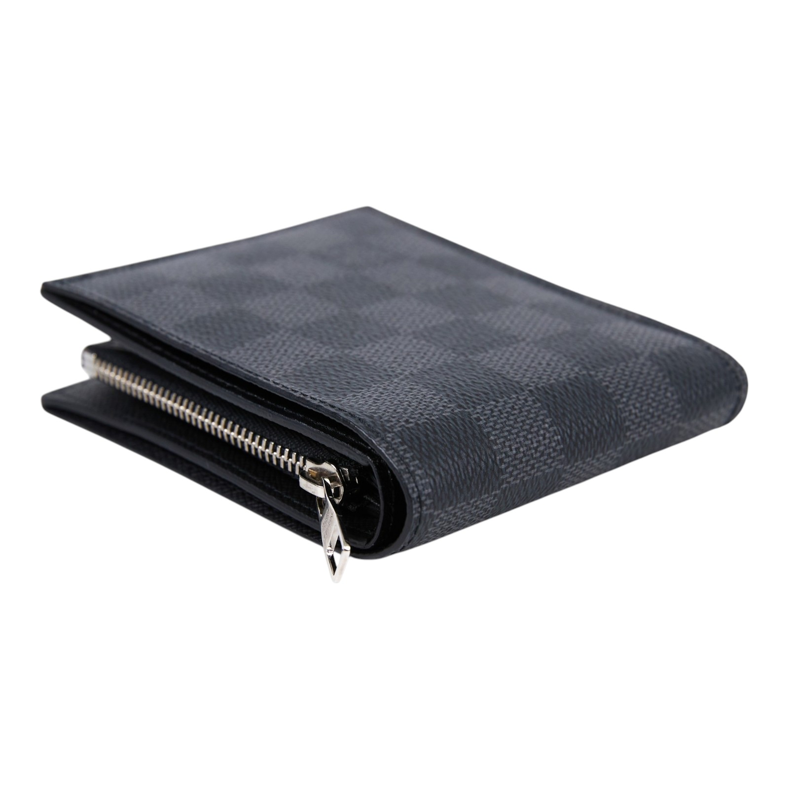 路易威登 LOUIS VUITTON Amerigo 錢包 短夾 棋盤格 黑色 N41635 黑棋盤格短夾 無附屬品